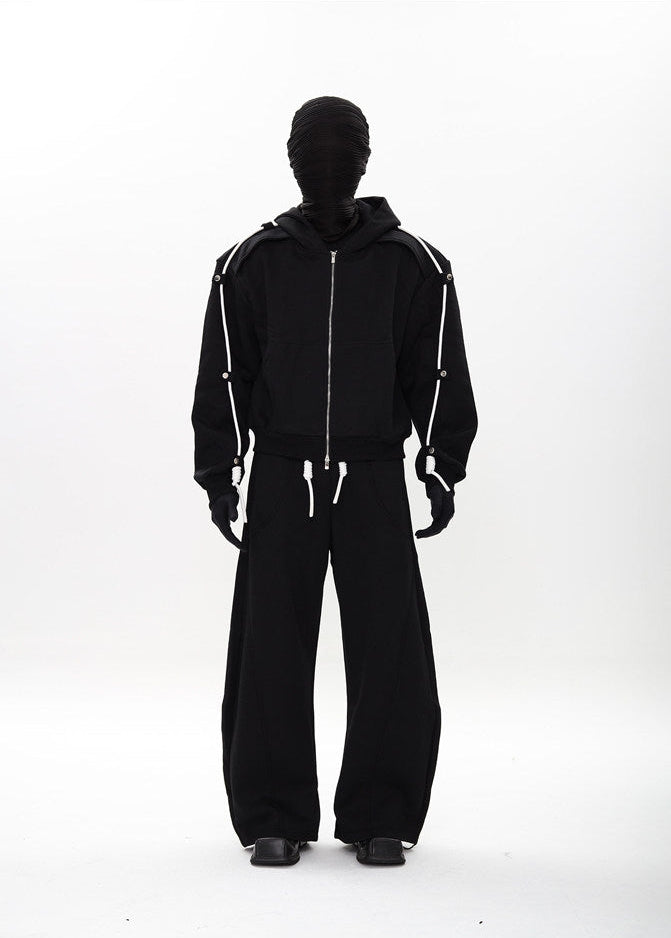 Xculture Zip Decon Hoodie by OFFCULTURE