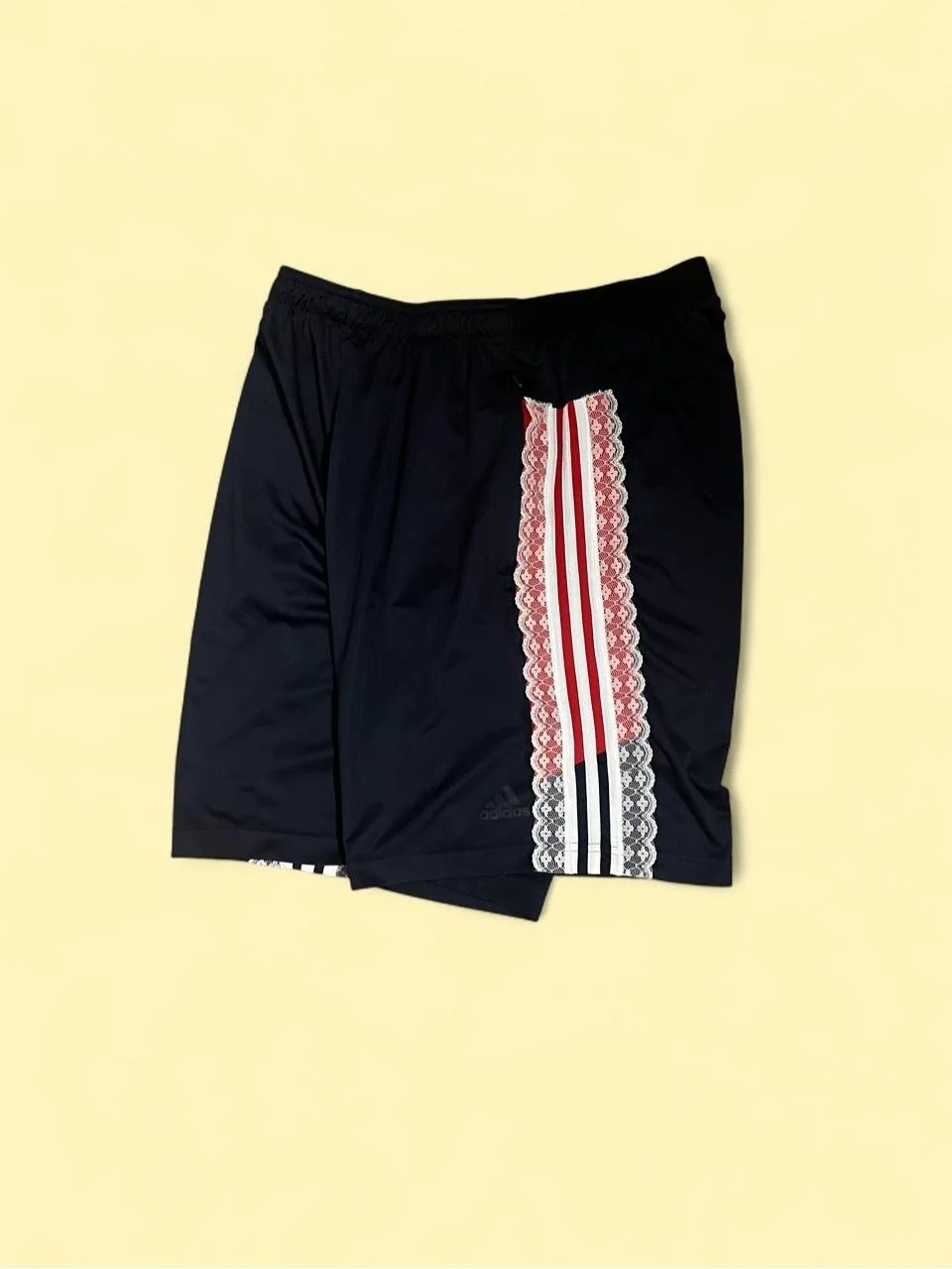 Navy red shorts by Luvsav