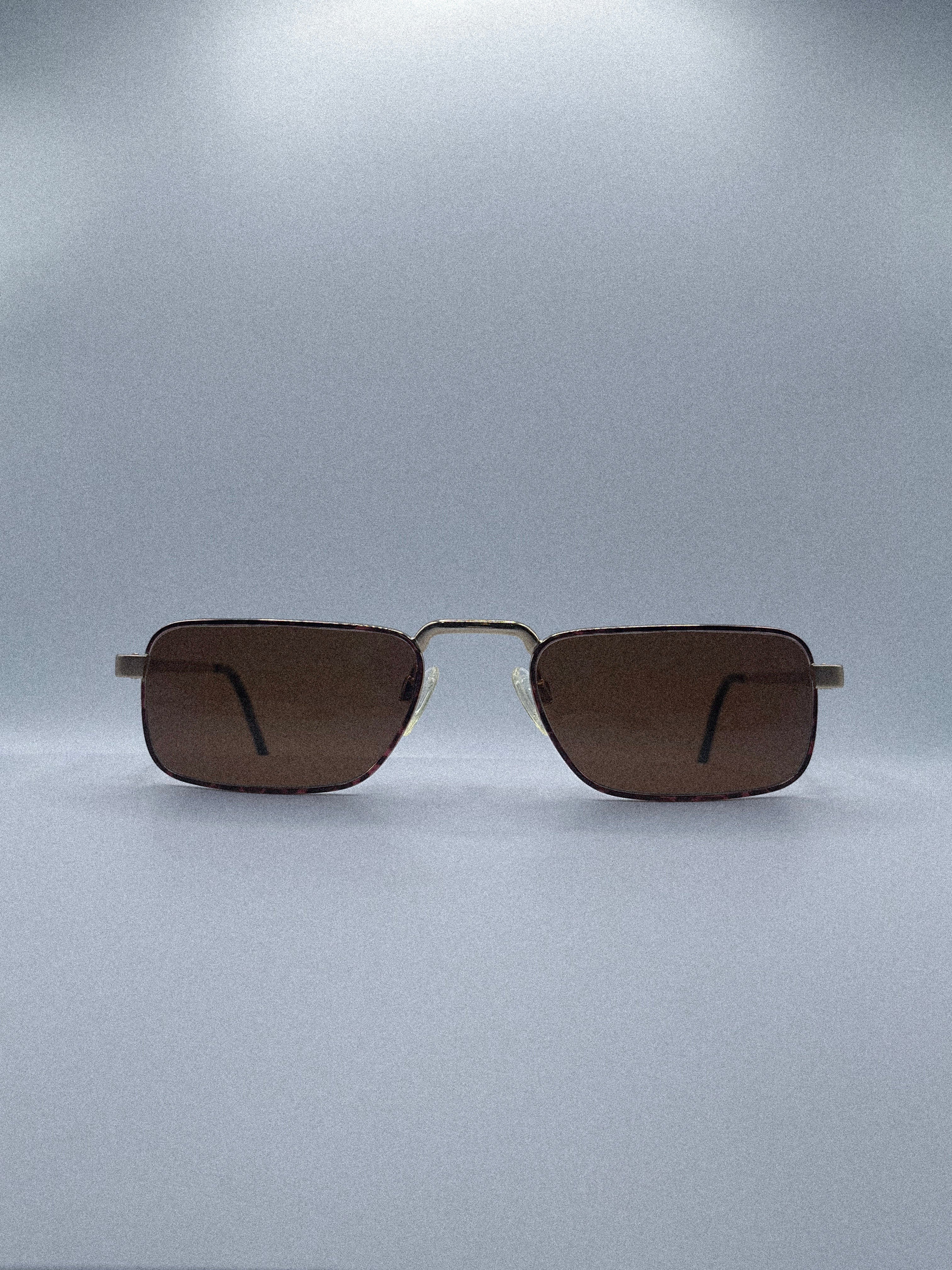 1980s Luxottica Scott Sunglasses | Gold/Tortoise by AZYR Specs