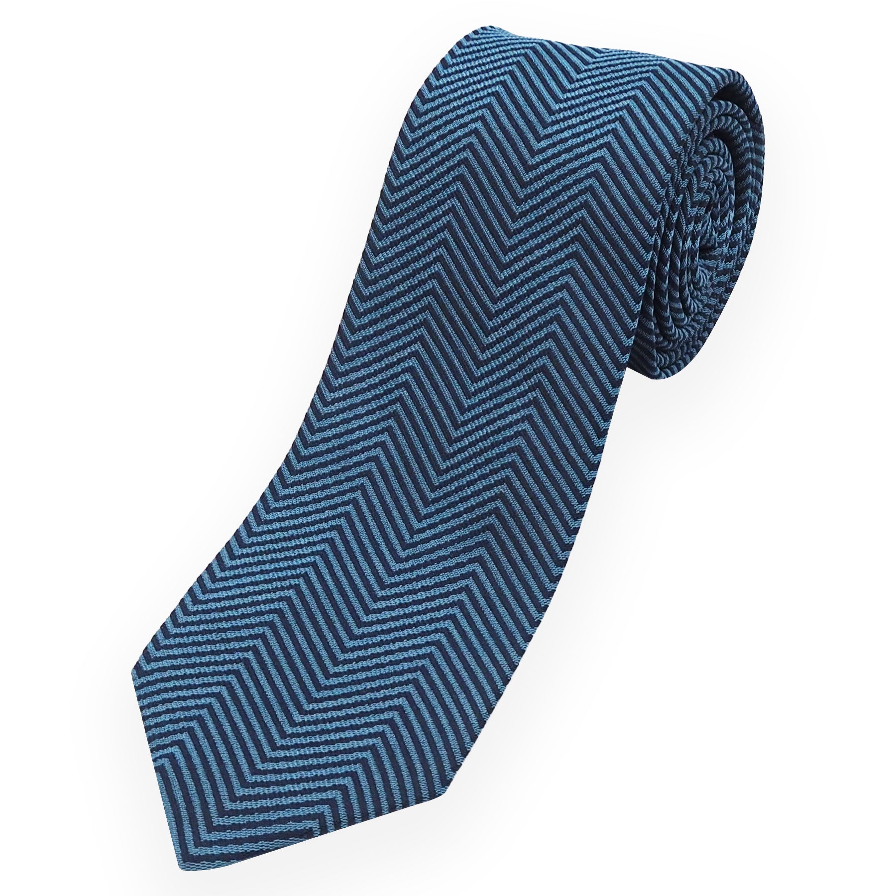 Lux Taylor Men's Ties - Blue by Peper Harow