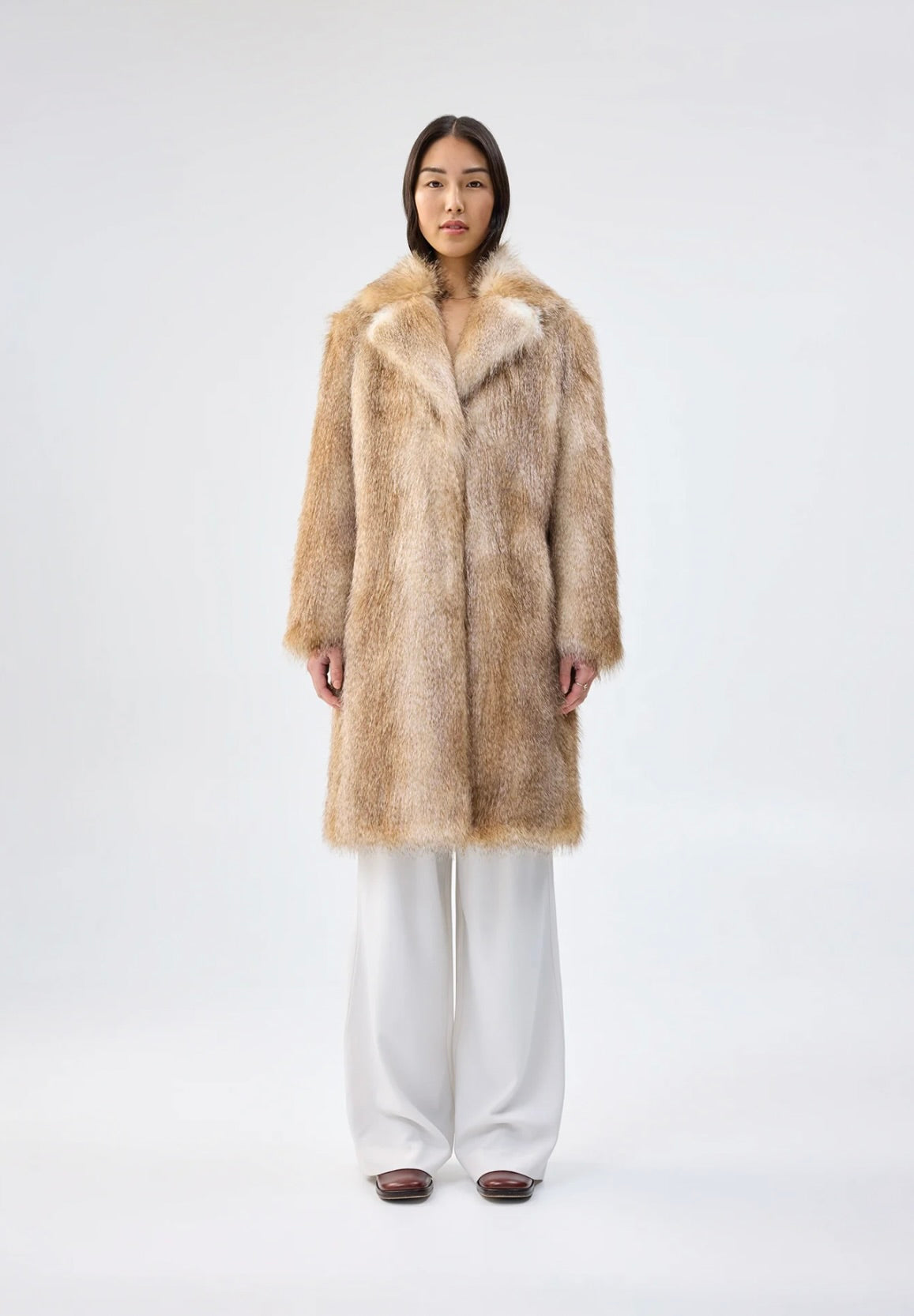 Unreal Fur Pioneer Coat by Sierra Deene