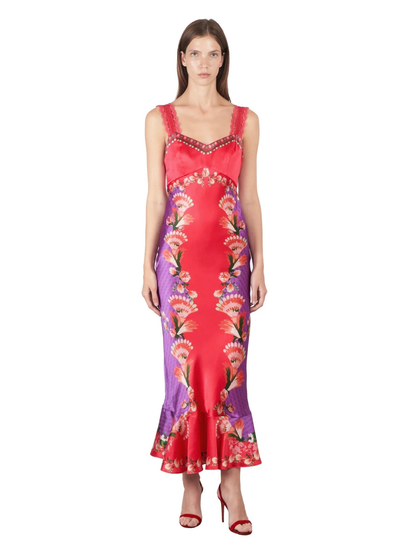 SALONI Mimi Silk Slip Dress by Sierra Deene