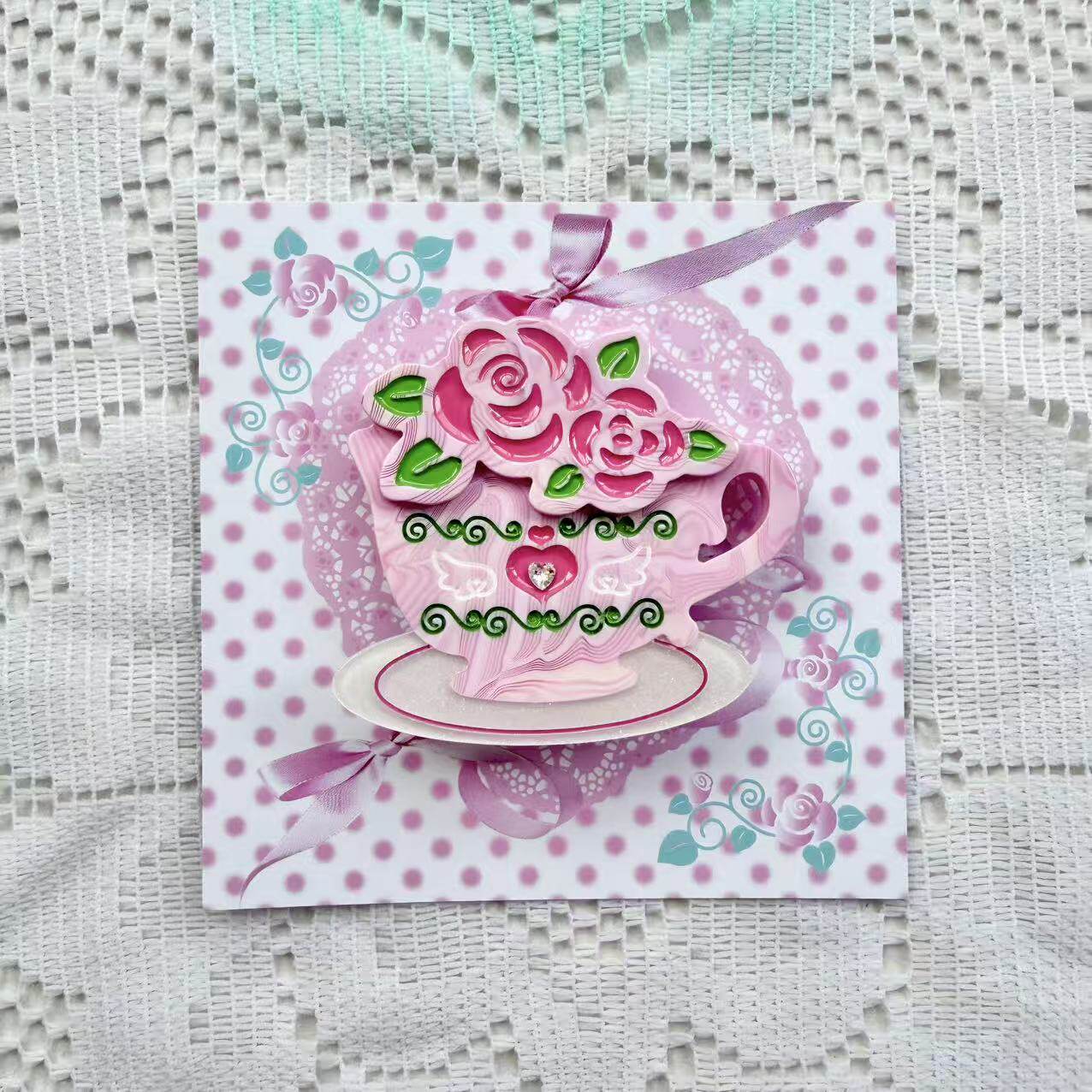 Vintage Kawaii Hair Clip - Frufru by Land Decora