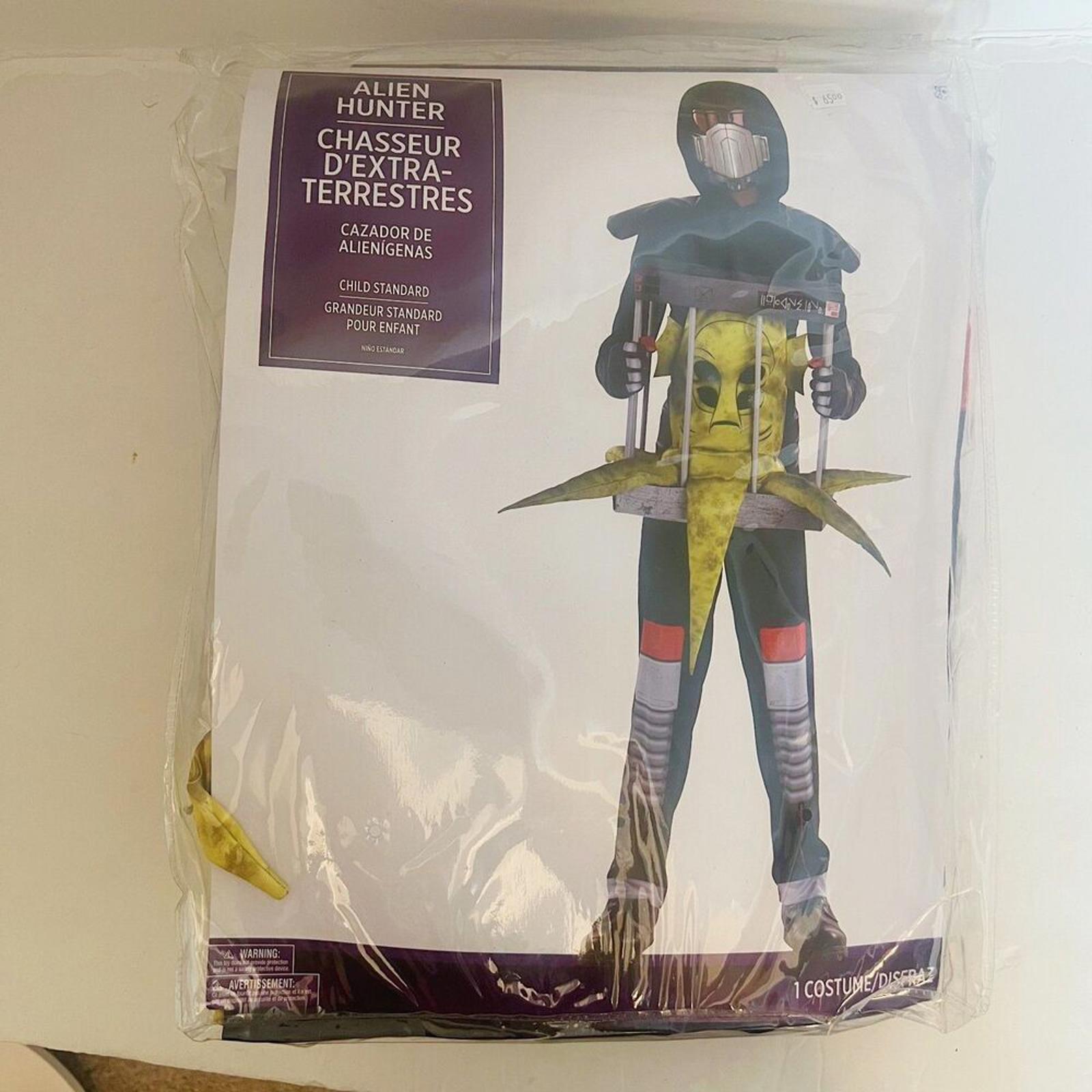NWT Kids' Galactic Alien Hunter Illusion Halloween Costume Standard Si by Hot Girl Secondhand