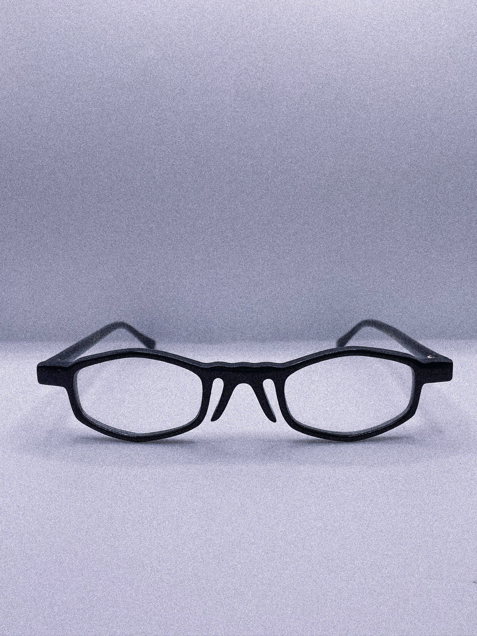 Obsidian Structure | 1990s Italian Design Eyeglasses Frame by AZYR Specs