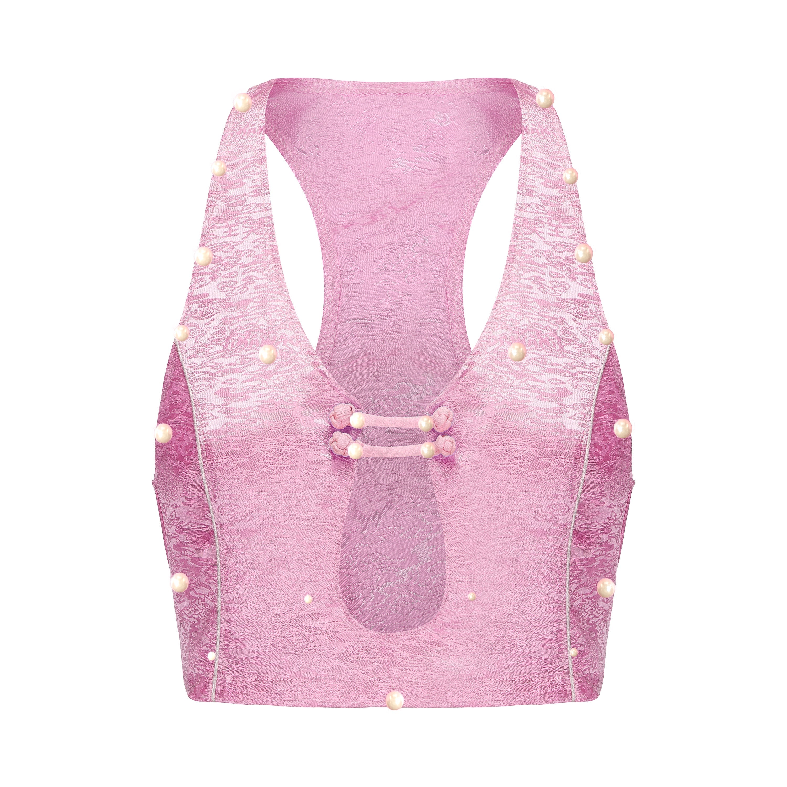 Bu Sleeveless Top Pink Cosmo x DAWANG² by DAWANG