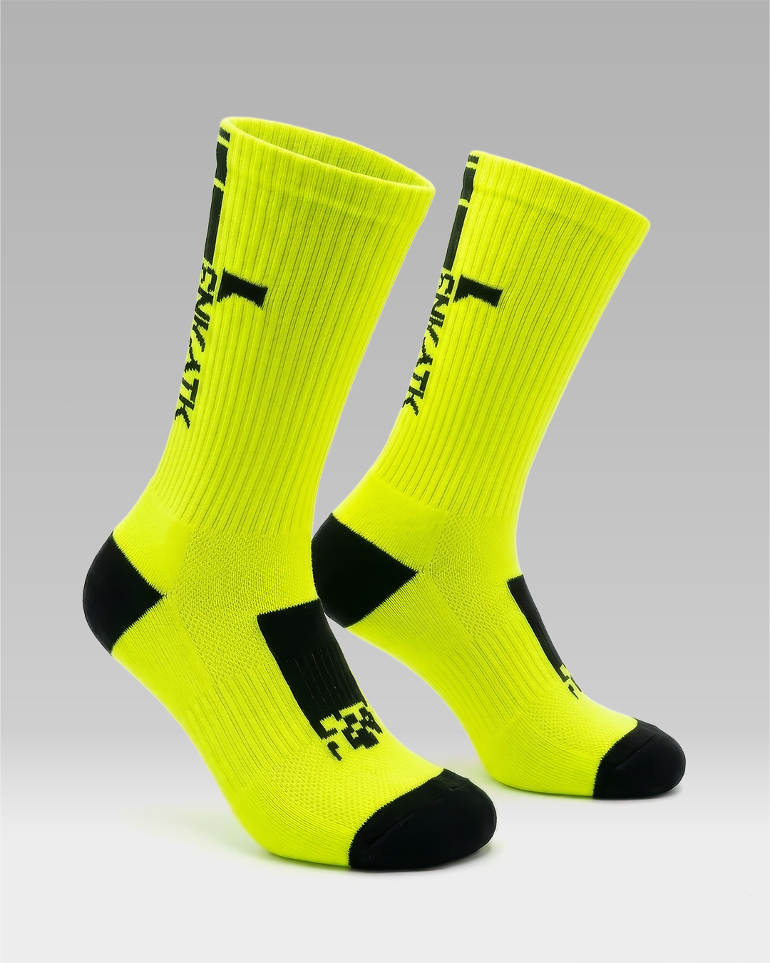 "Just Socks" Volt/Black - SNK ATK® Design Lab by SNK ATK Design Lab