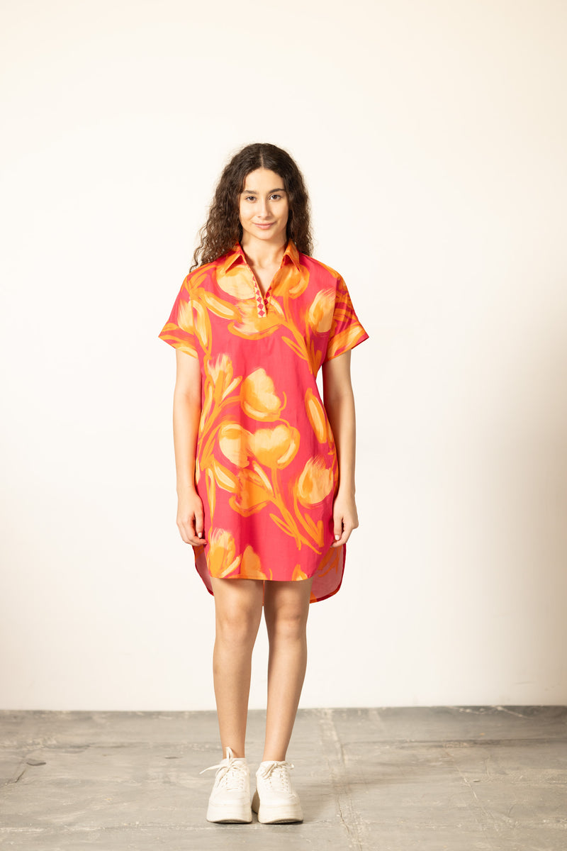 PETAL BLAZE ANNA DRESS by Maude Vivante