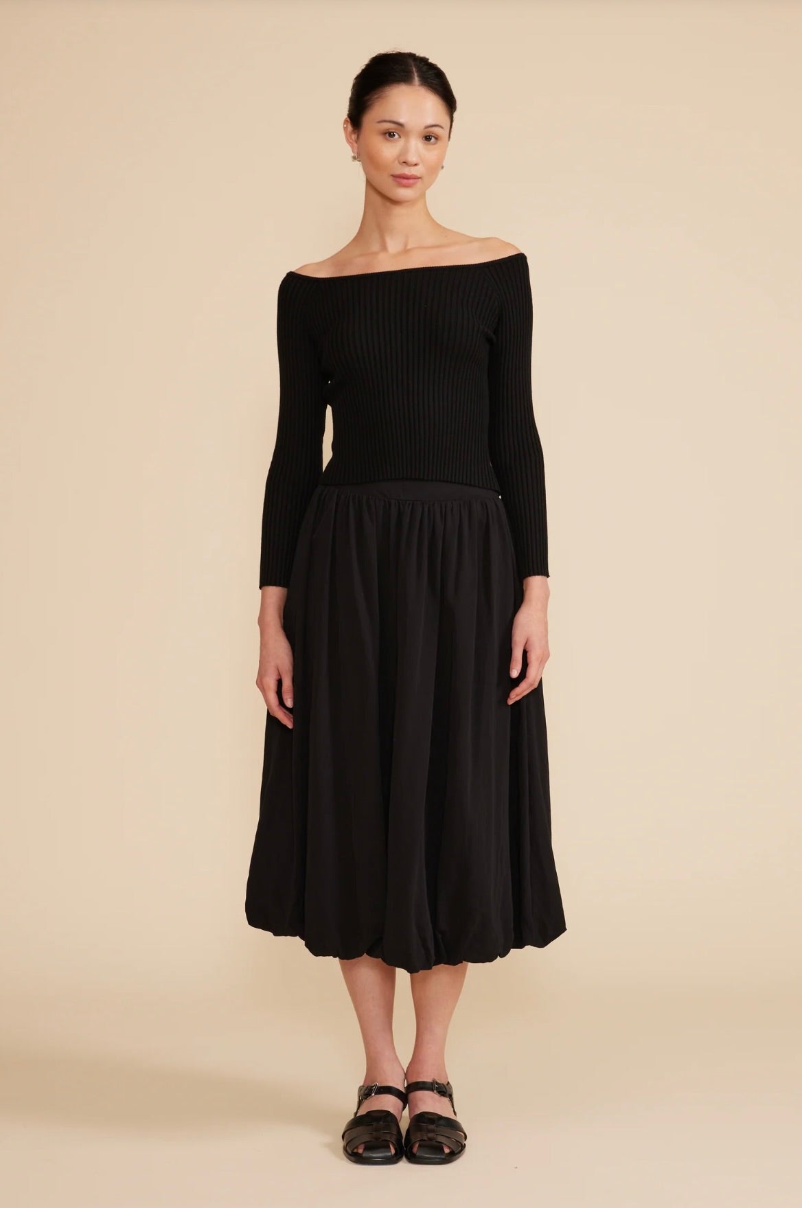 Bubble Midi Skirt by Sierra Deene