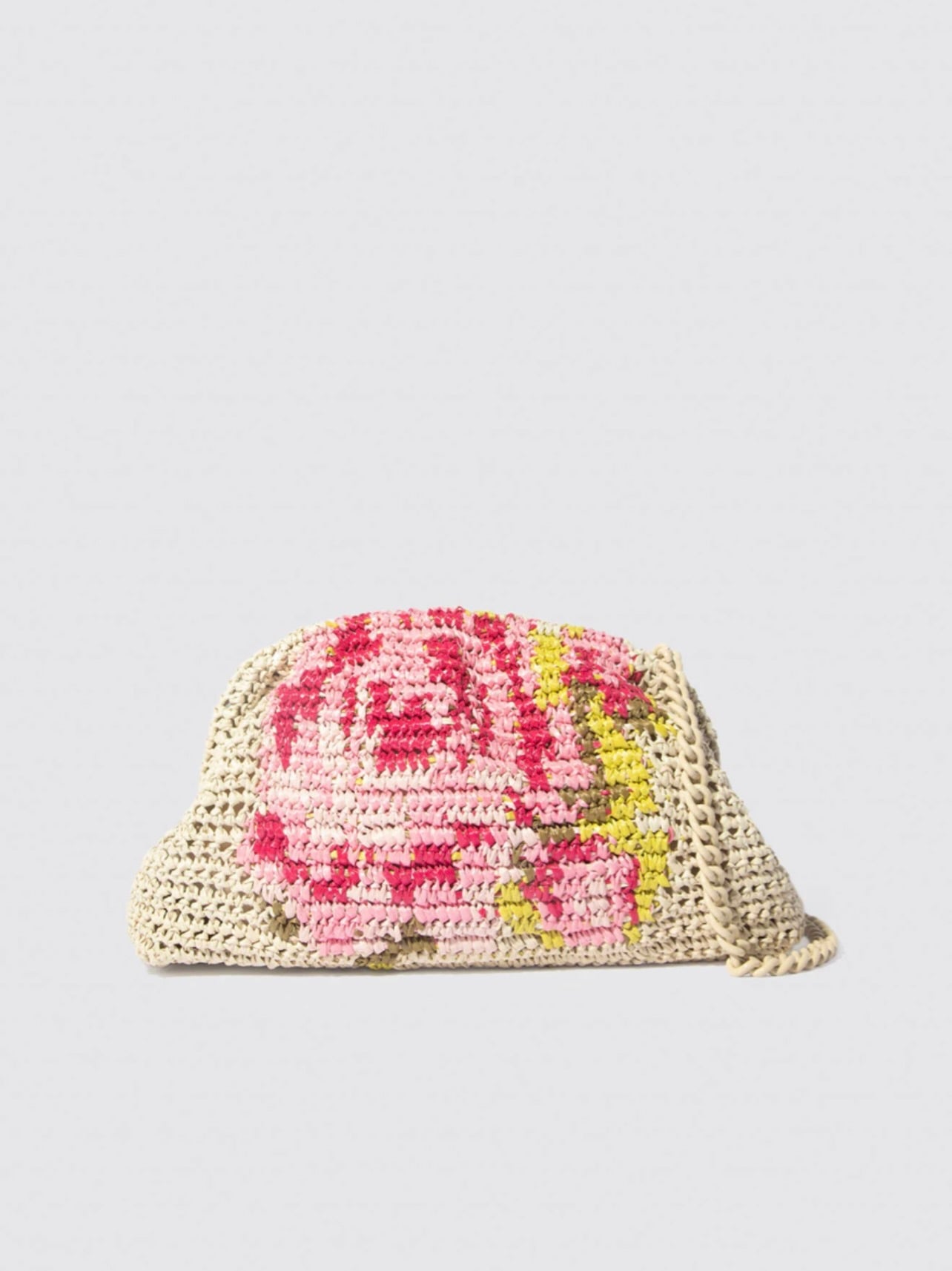 Rose Crochet Game Purse - Ecru by Sierra Deene