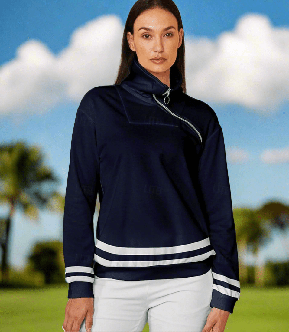 Picket Fence Sweatshirt by Putter Girl
