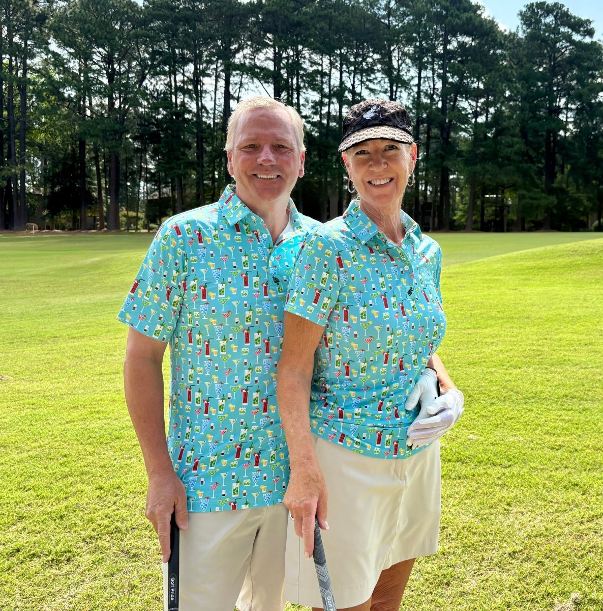 Cheers Short Sleeve Polo for Girls and Guys by Putter Girl