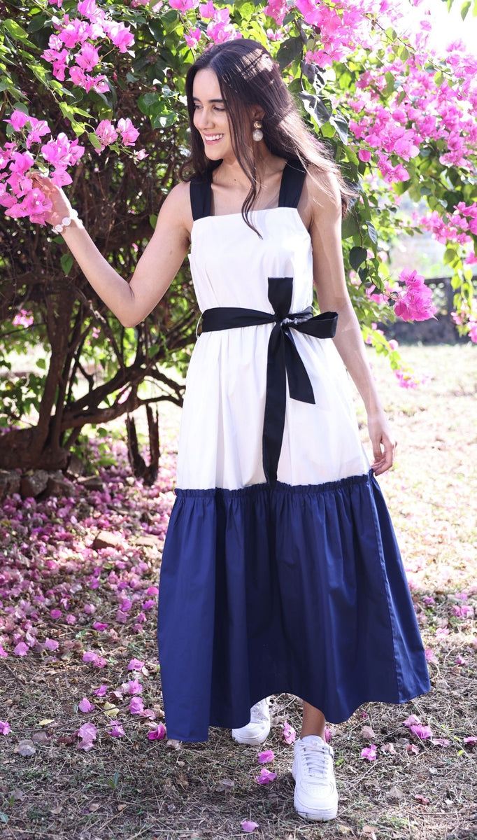 NAVY GIA Dress by Maude Vivante