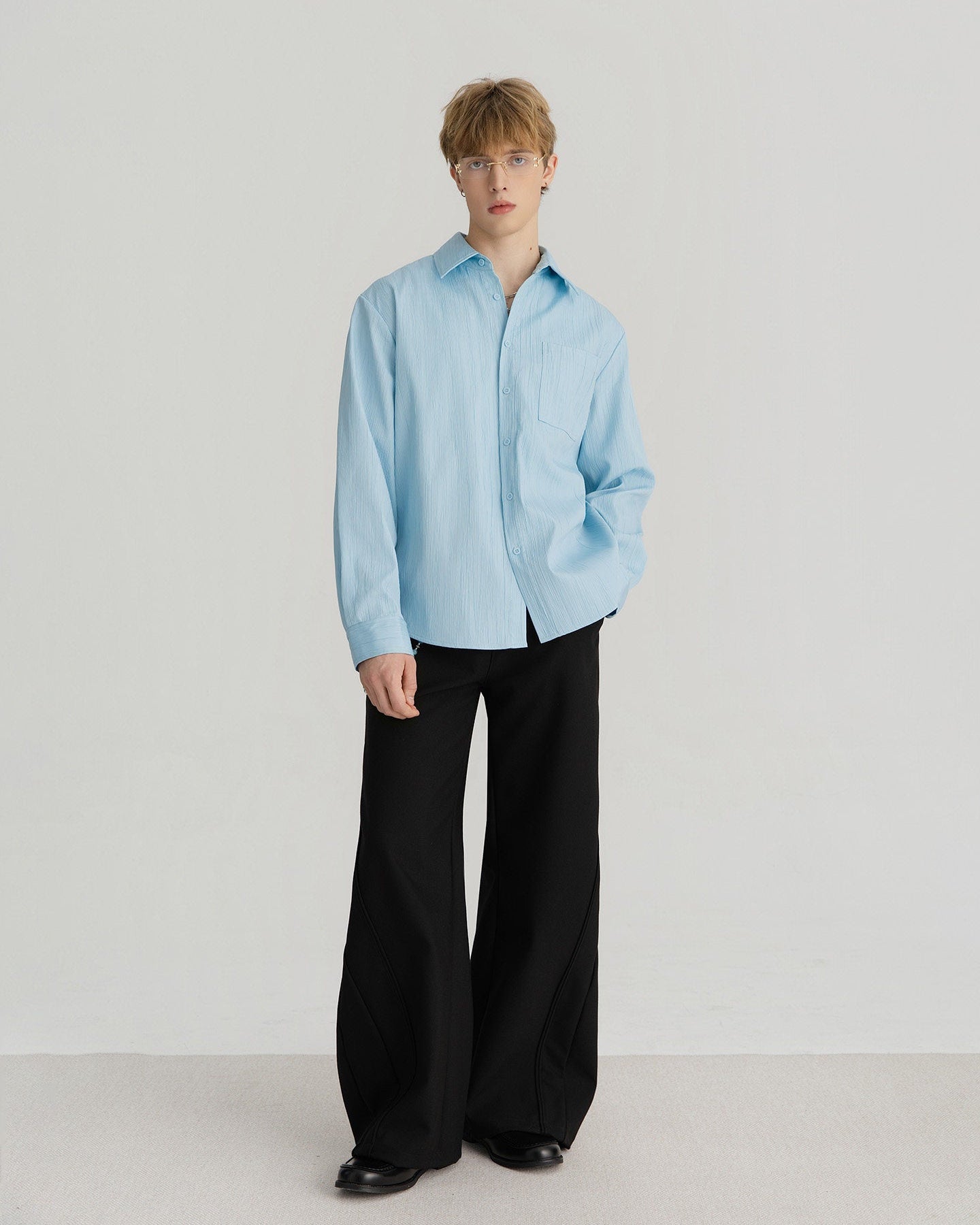 X Equation Textured Shirt by OFFCULTURE