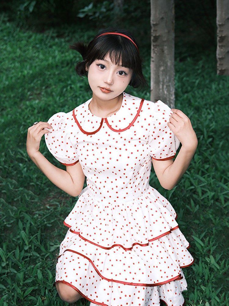 Sweet Vintage Cake Dress - Nanjun Vintage by Land Decora