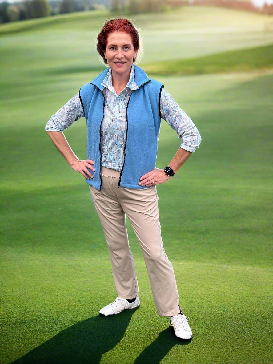 Fairway Fleece Vest by Putter Girl