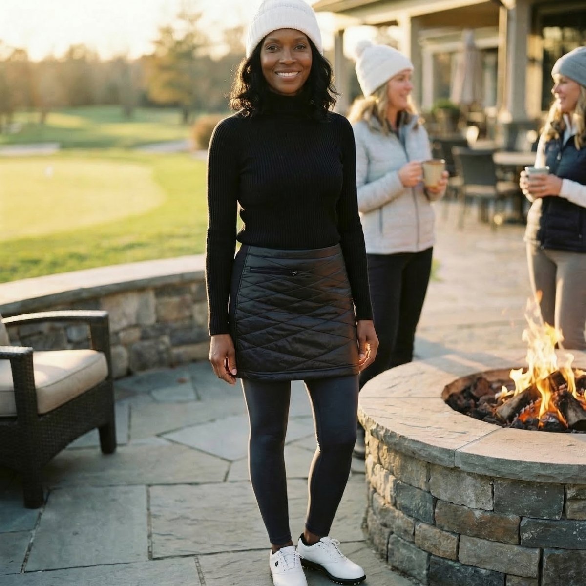Thermal Zip Golf Skirt by Putter Girl