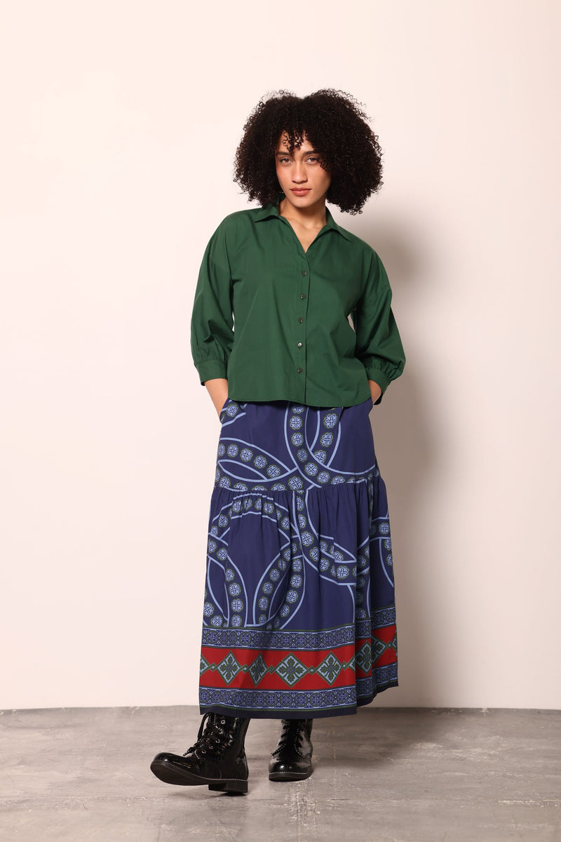 VINTAGE CIRCLES ADA SKIRT by Maude Vivante