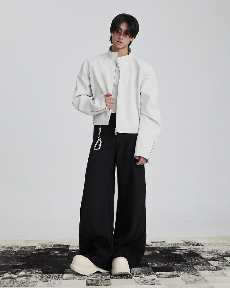 Curved Wide Fit Pants by OFFCULTURE