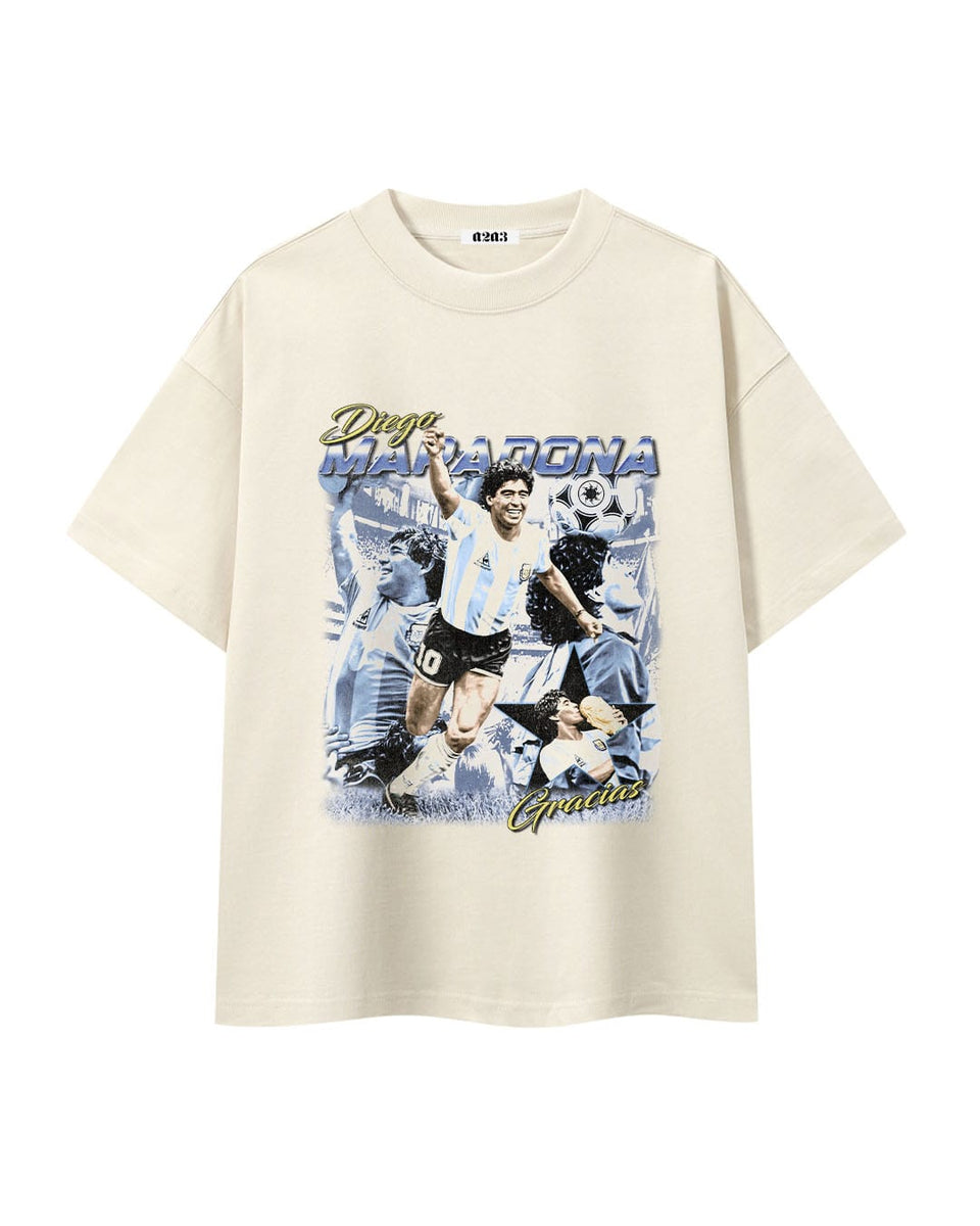 Maradona 'D10S' Tee by A2A3