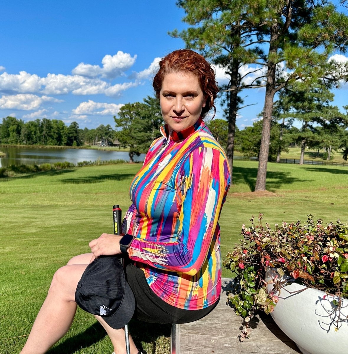 Painted Sky Polo by Putter Girl
