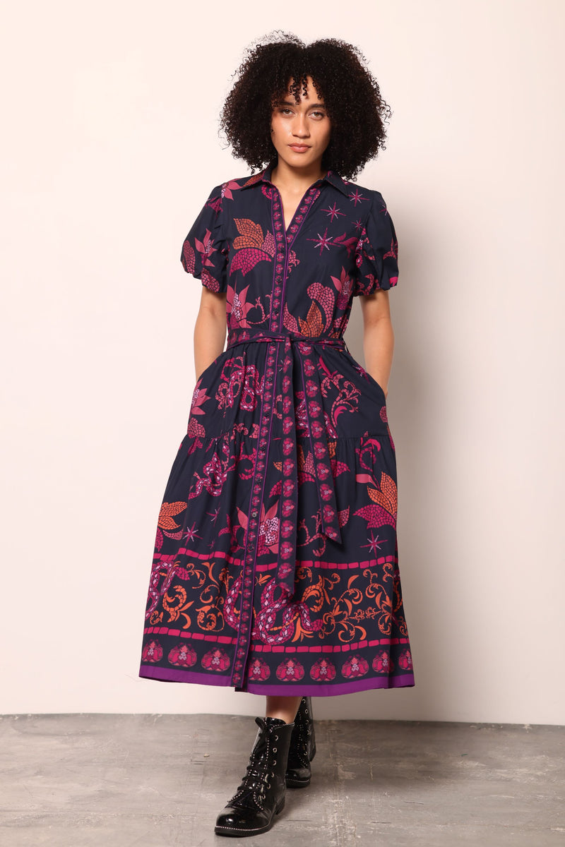 MIDNIGHT MOSAIC DELLA DRESS by Maude Vivante