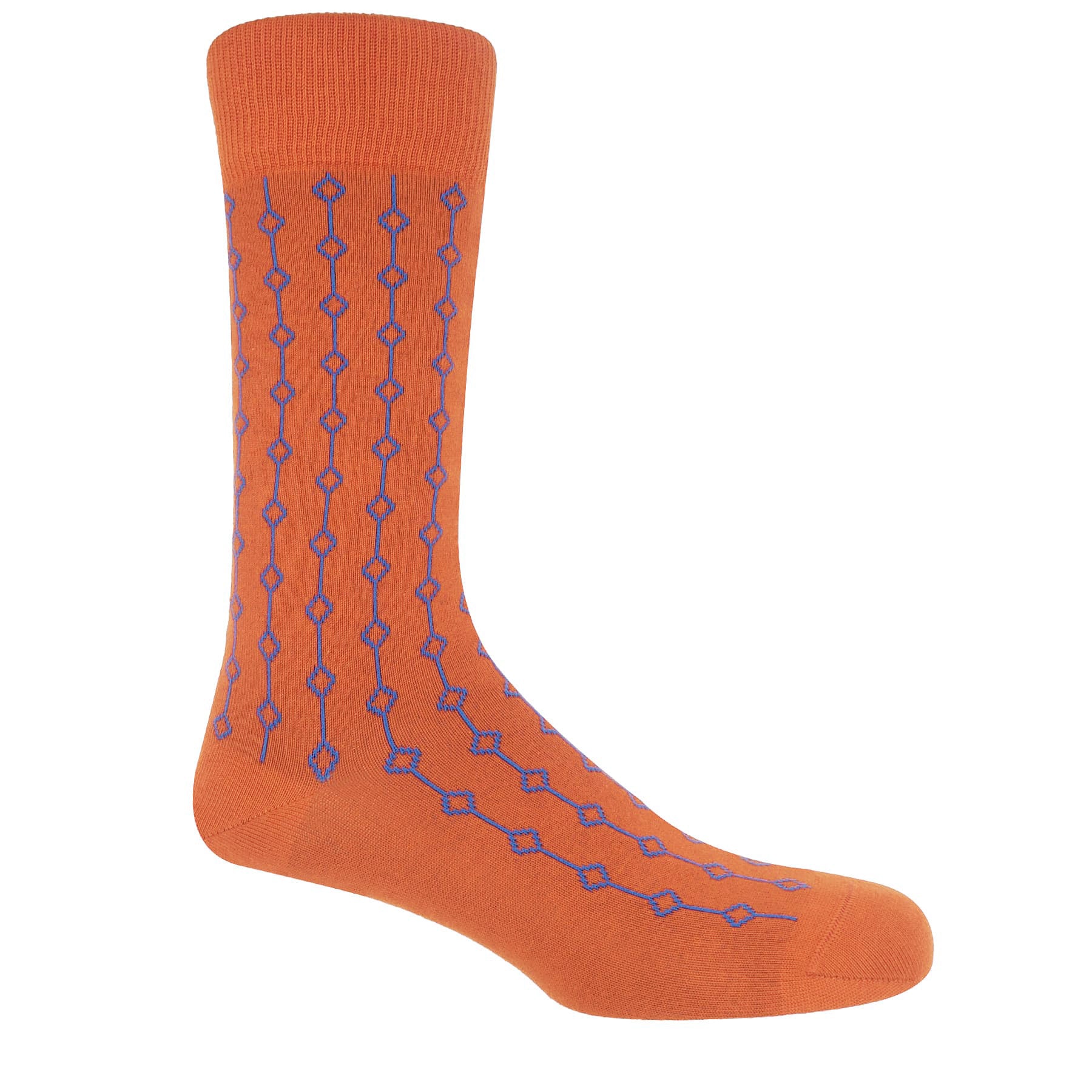 Beads Men's Socks - Orange by Peper Harow