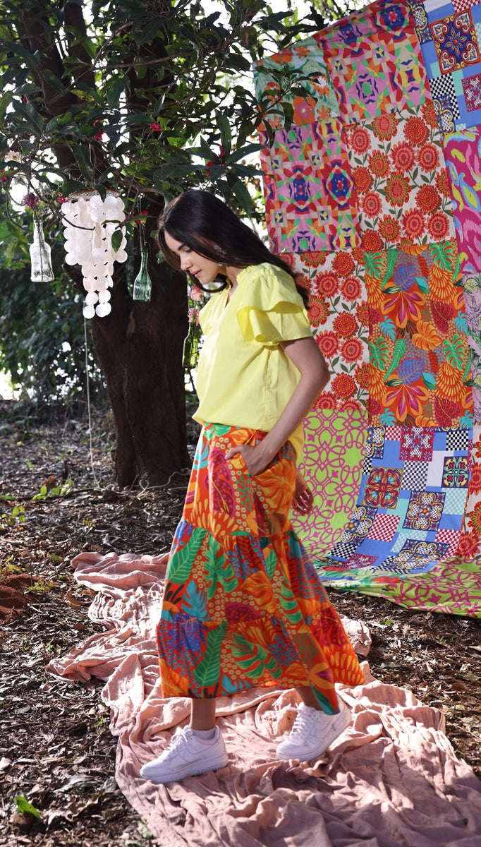 RED FOREST ADA Skirt by Maude Vivante