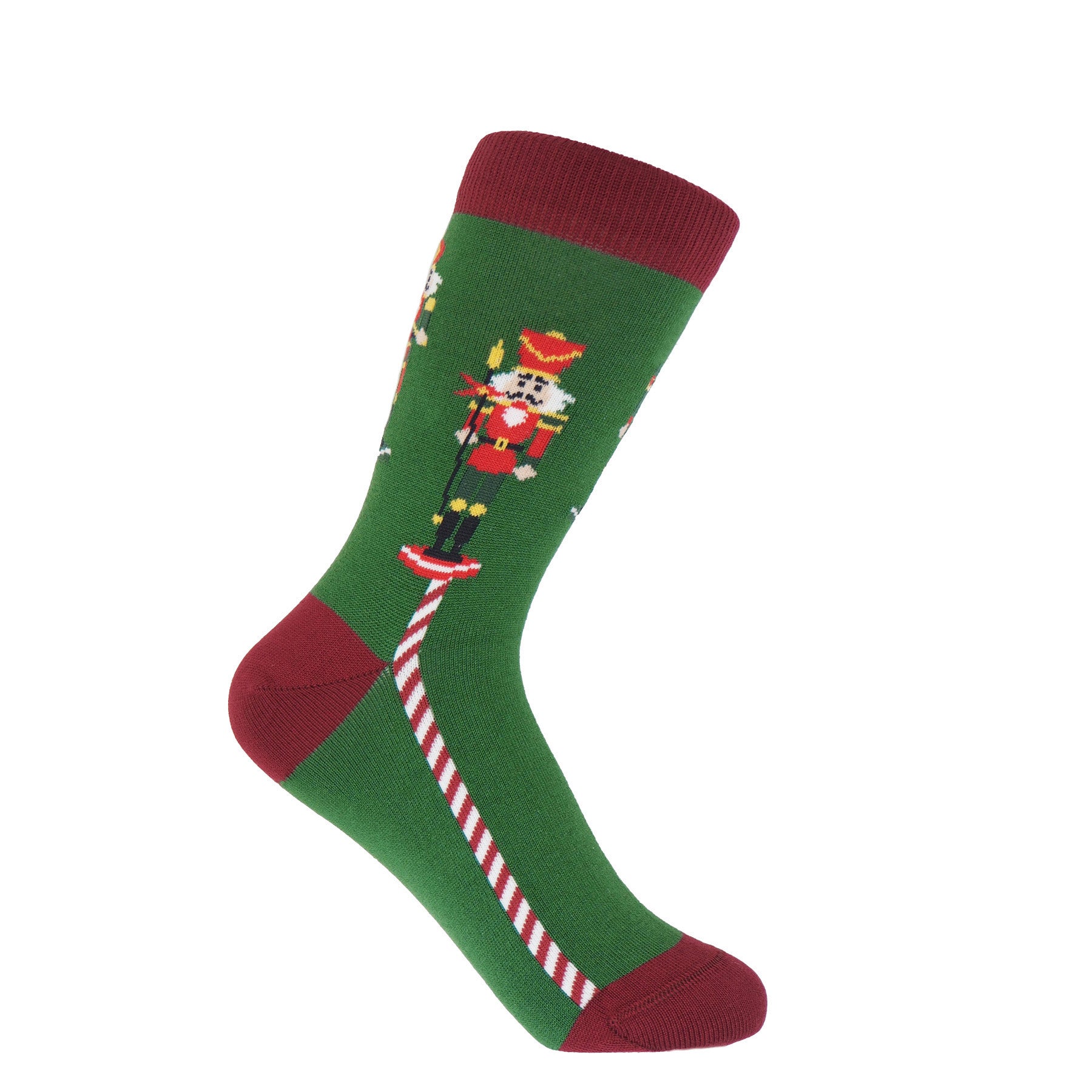 Nutcracker Women's Socks - Green by Peper Harow