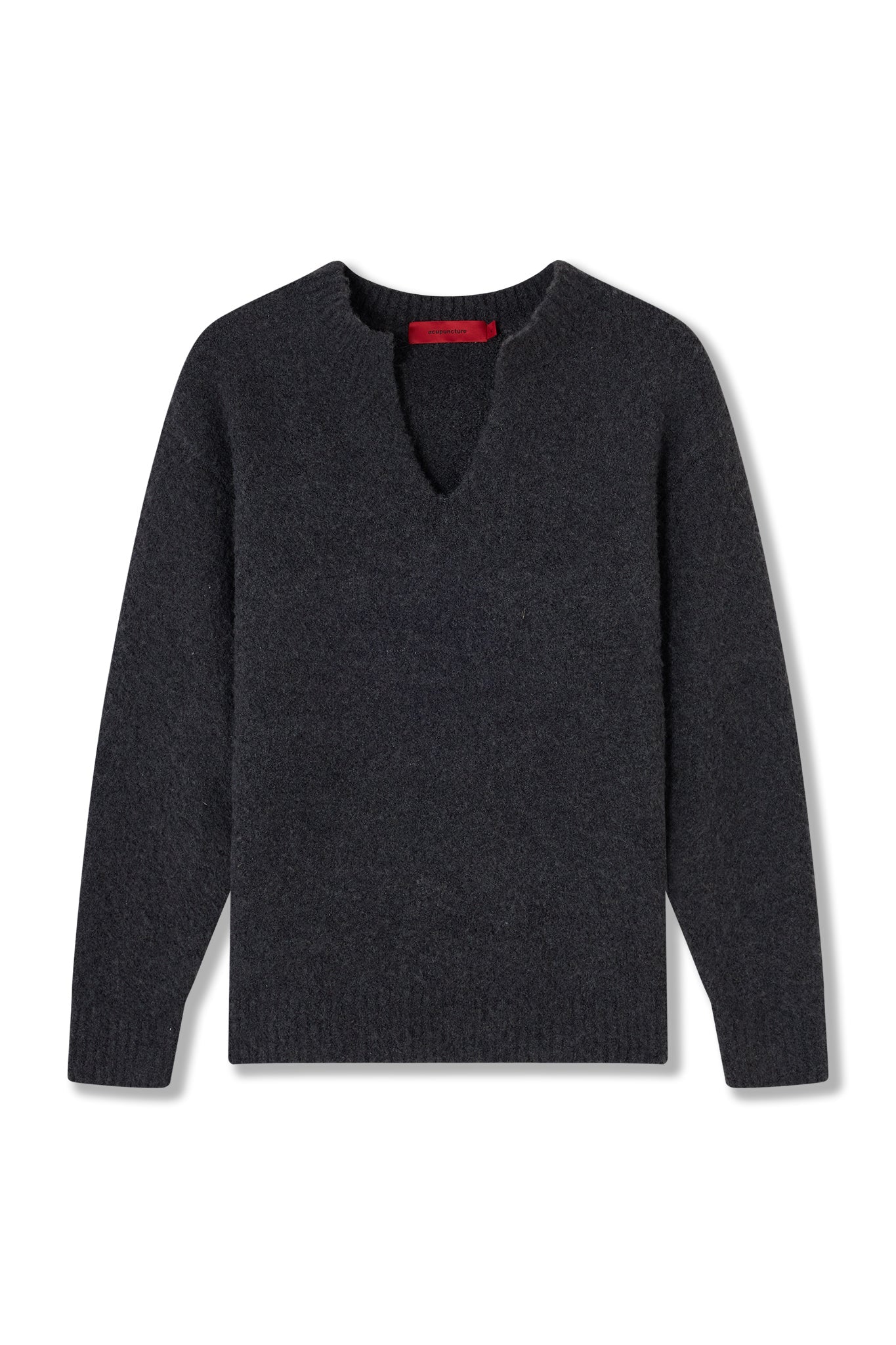 V-CUT SWEATER NAVY BLUE by Acupuncture1993
