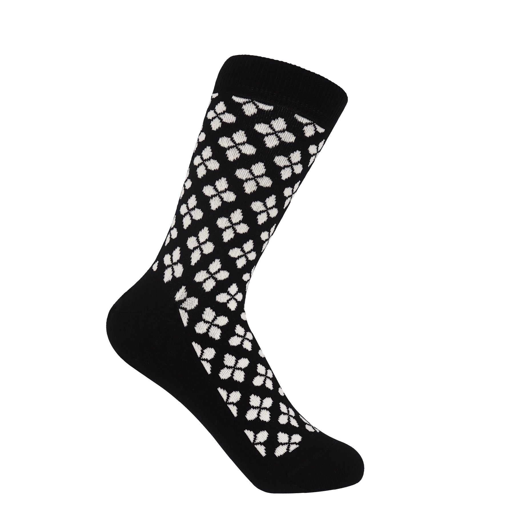 Clover Women's Socks - Black by Peper Harow