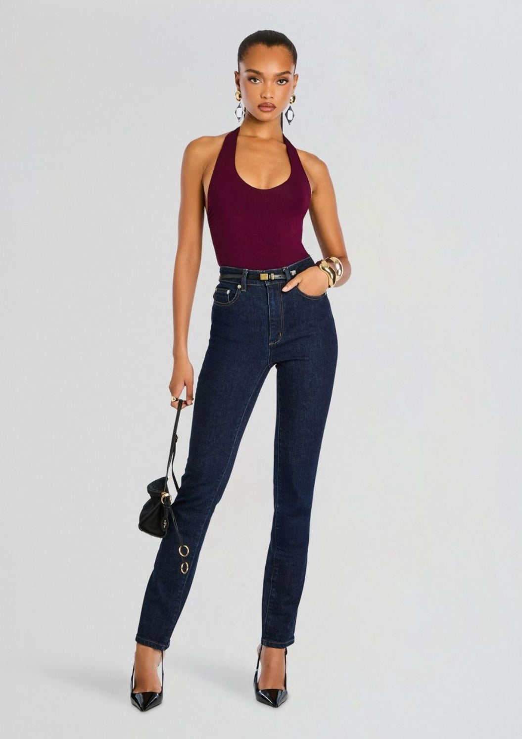 SEROYA Betsy High Rise Skinny Jean by Sierra Deene