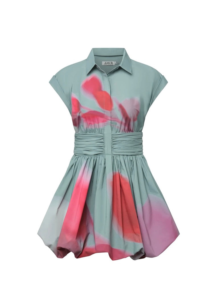 AMUR Virena Bubble Mini Dress by Sierra Deene