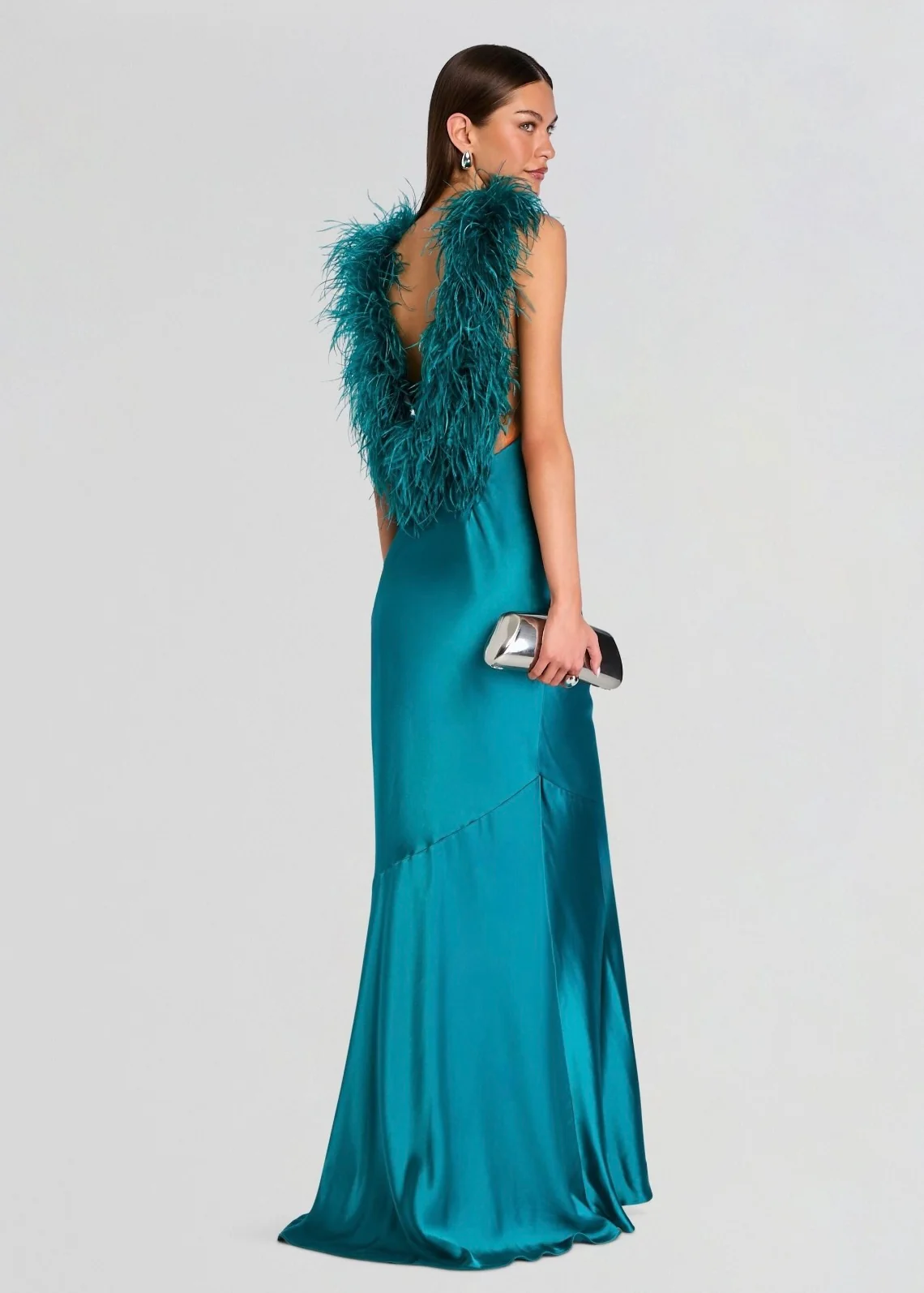Retrofête Brisbane Feather Dress by Sierra Deene