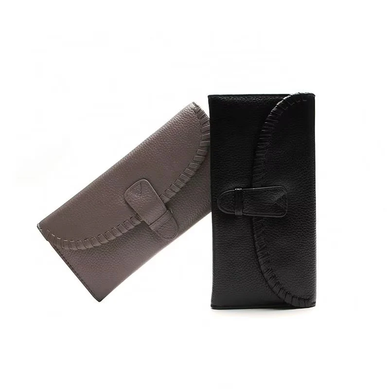 Luxury Top Grain Leather Long Wallet for Women by Kolleen Boutique