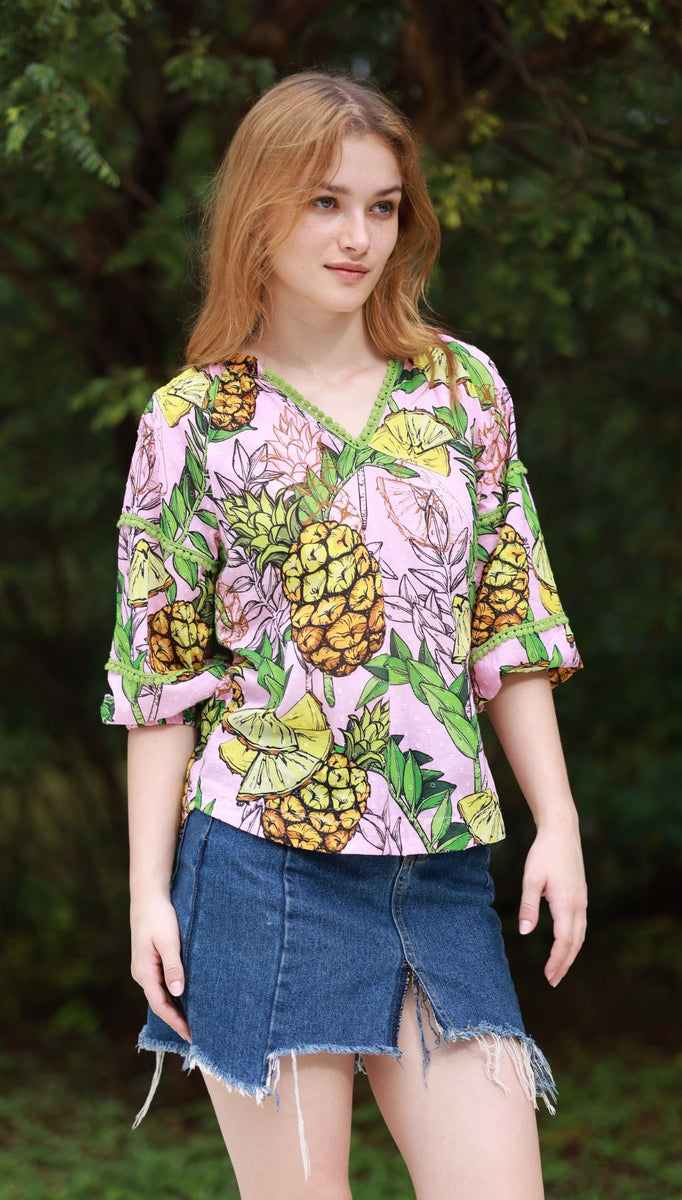 PINEAPPLES TRIXIE Top by Maude Vivante