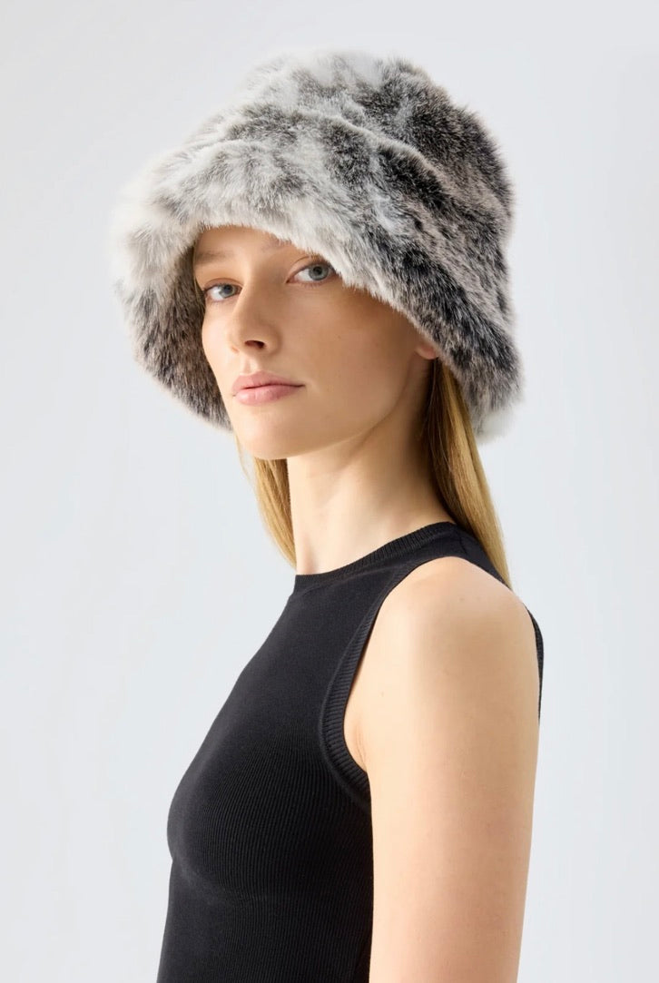 Yeoman Bucket Hat in Snow Leopard by Sierra Deene