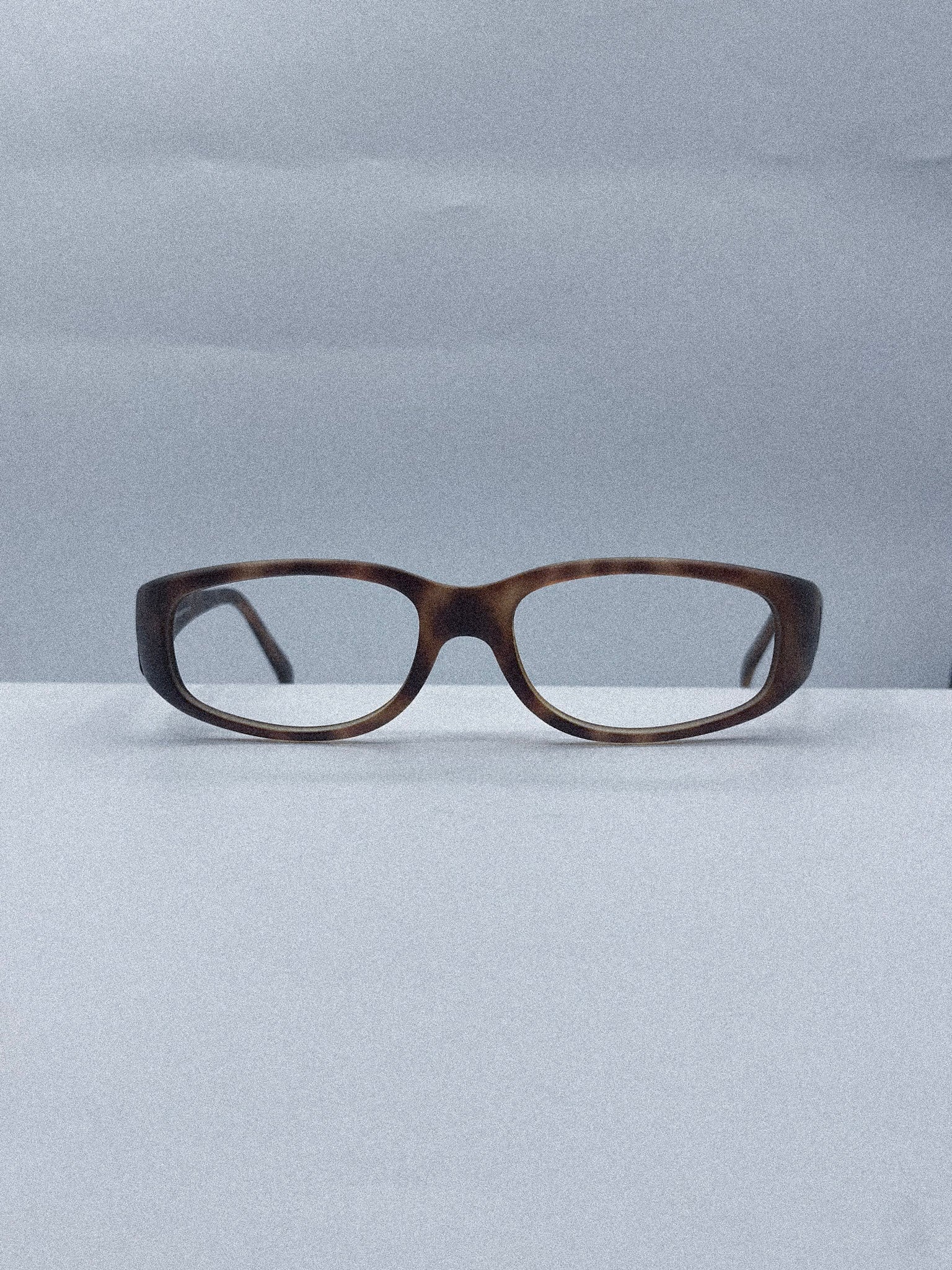 Tortoise Minimal | 1990s Emporio Armani Eyeglasses Frame by AZYR Specs