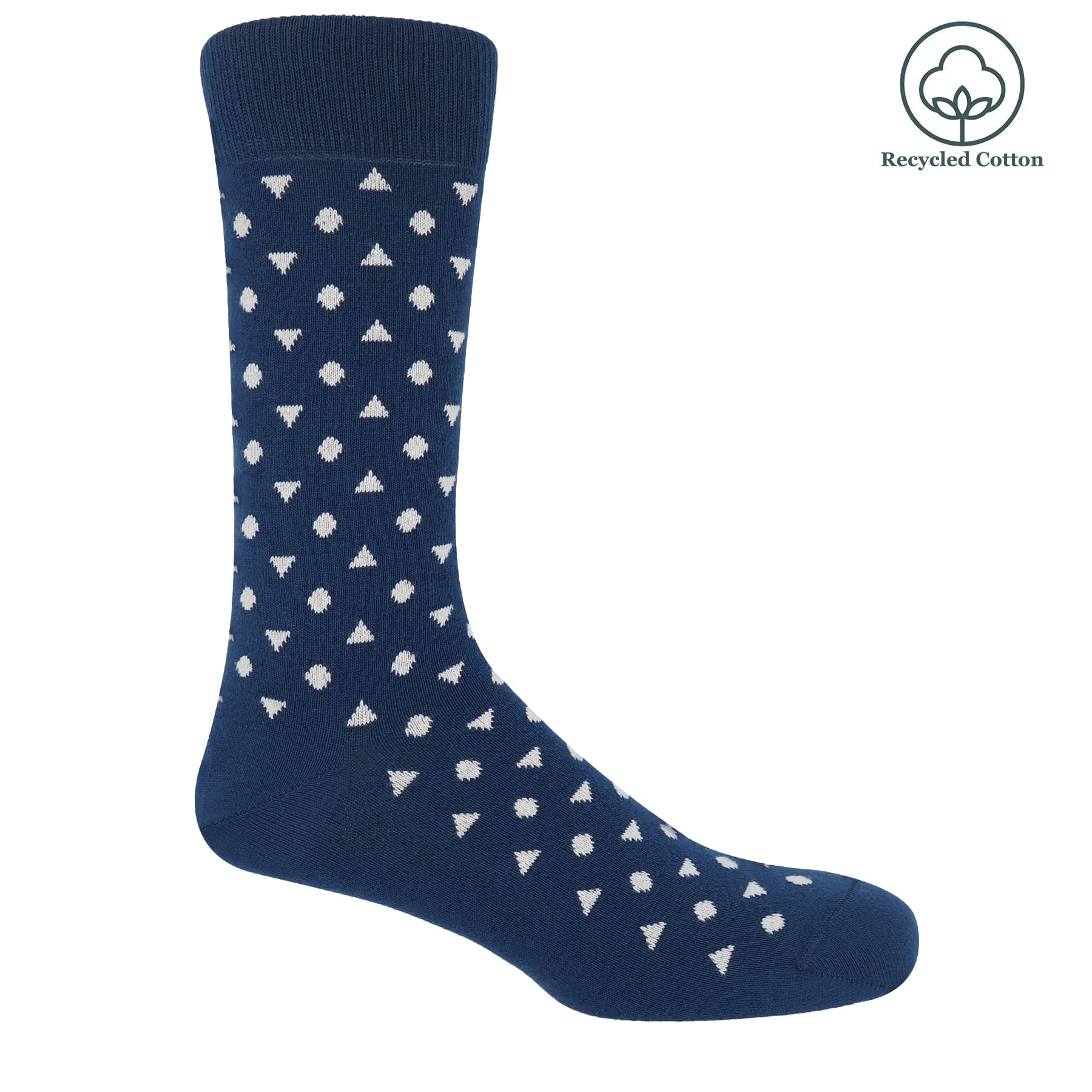 Confetti Men's Socks - Blue by Peper Harow