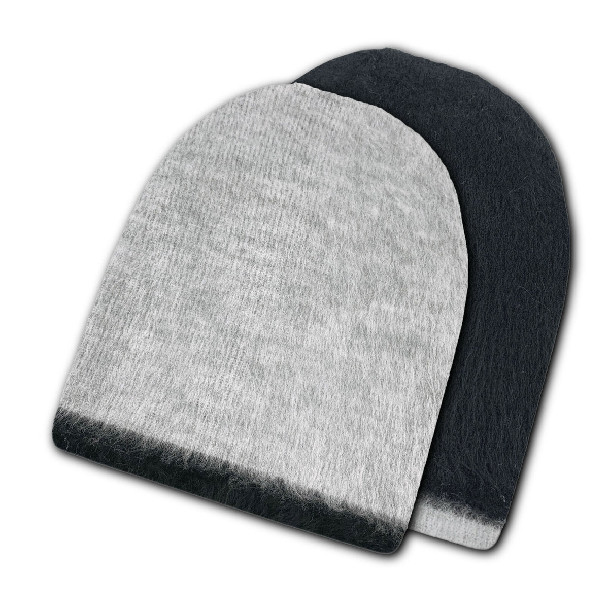 Reversible Alpaca Wool Brushed Unisex Beanies Handmade In Ecuador by ECUALAMA