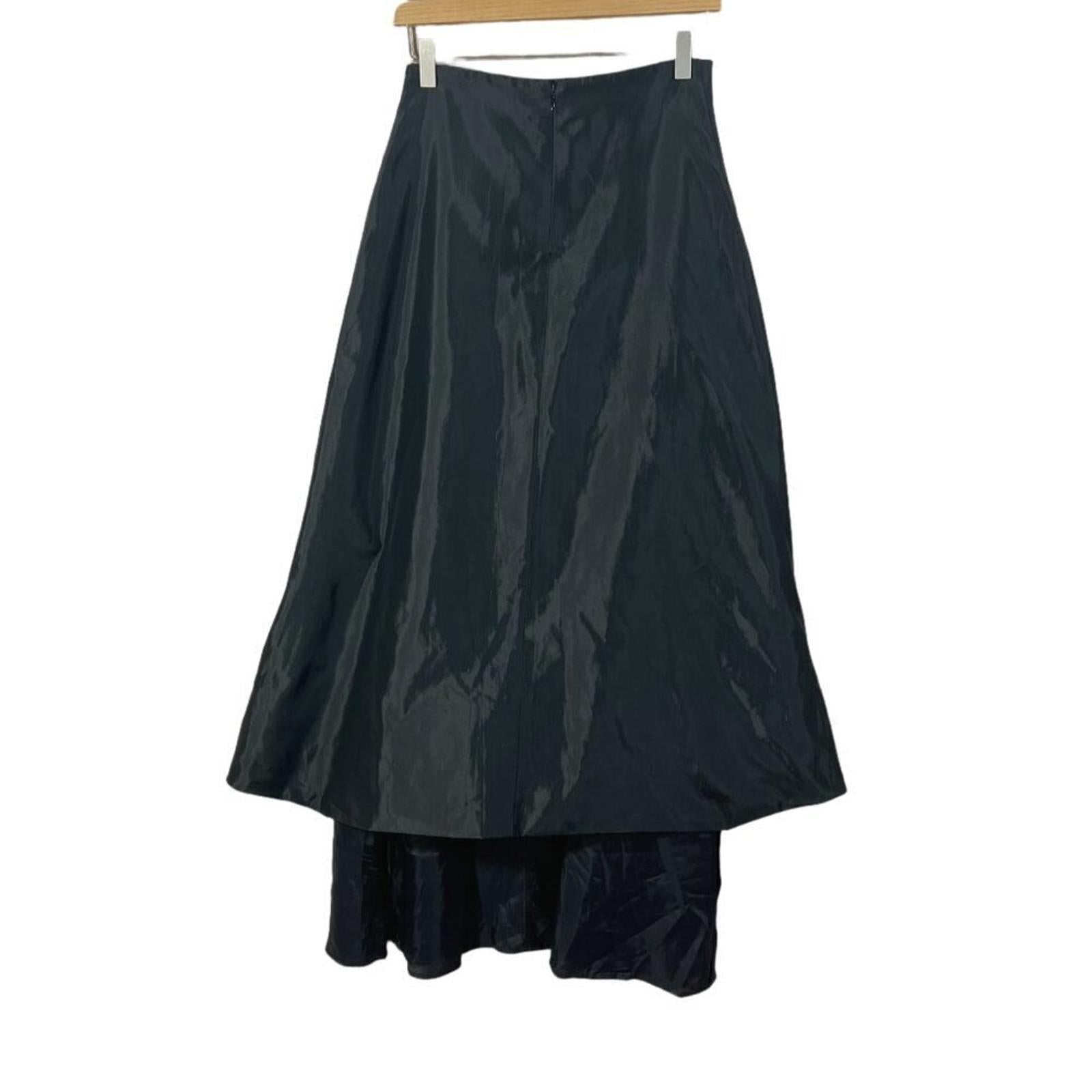 NWT JS Collections Black Organza Maxi Skirt Formal Skirt Women's Size by Hot Girl Secondhand