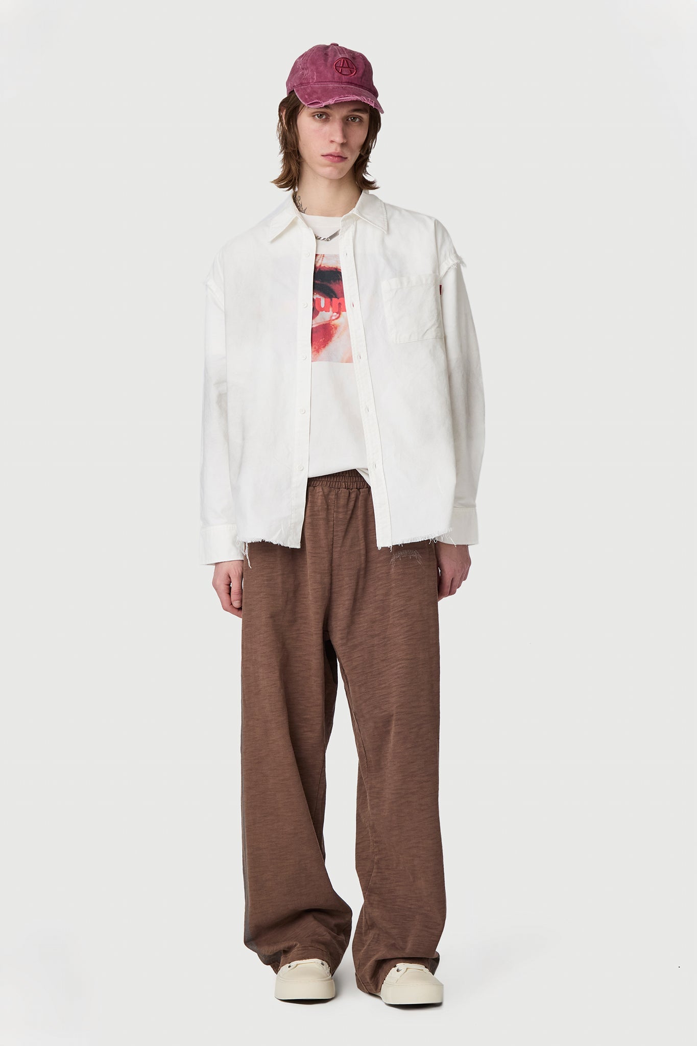 PAINTER SHIRT WHITE by Acupuncture1993