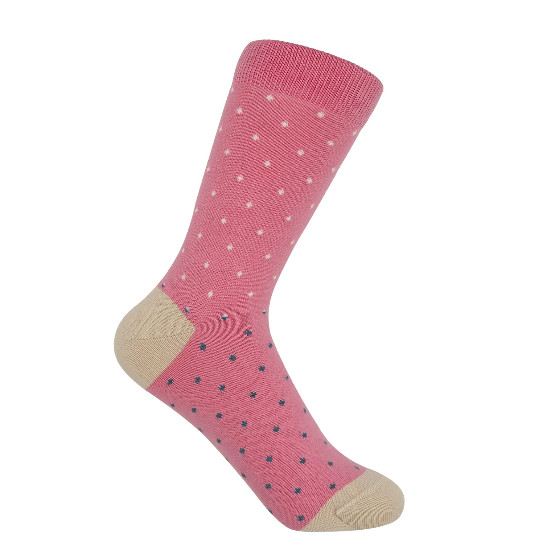 Pin Dot Women's Socks - Pink by Peper Harow