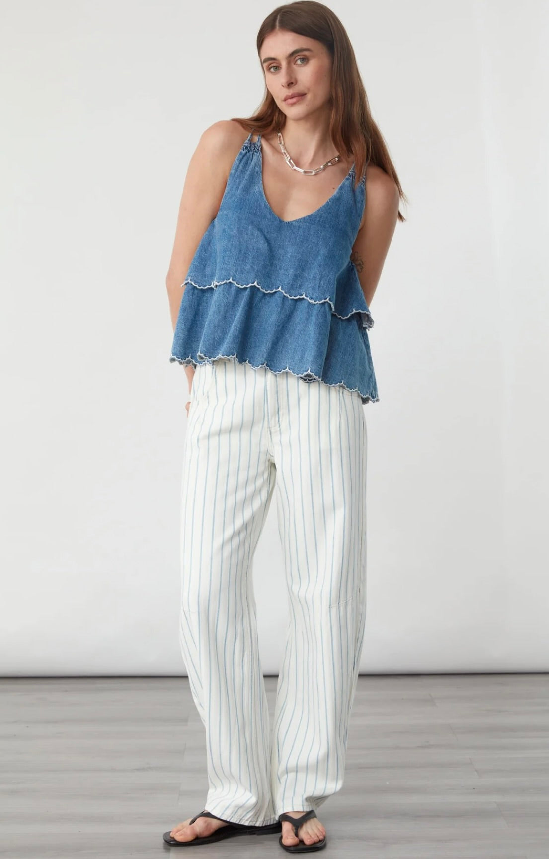 seventy + mochi Gilly Top In Malibu by Sierra Deene