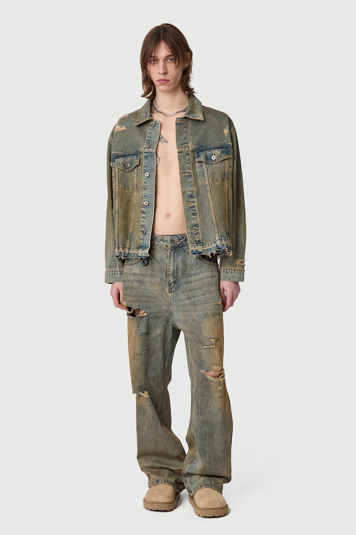 ORIGINAL DENIM BURNT WASH by Acupuncture1993