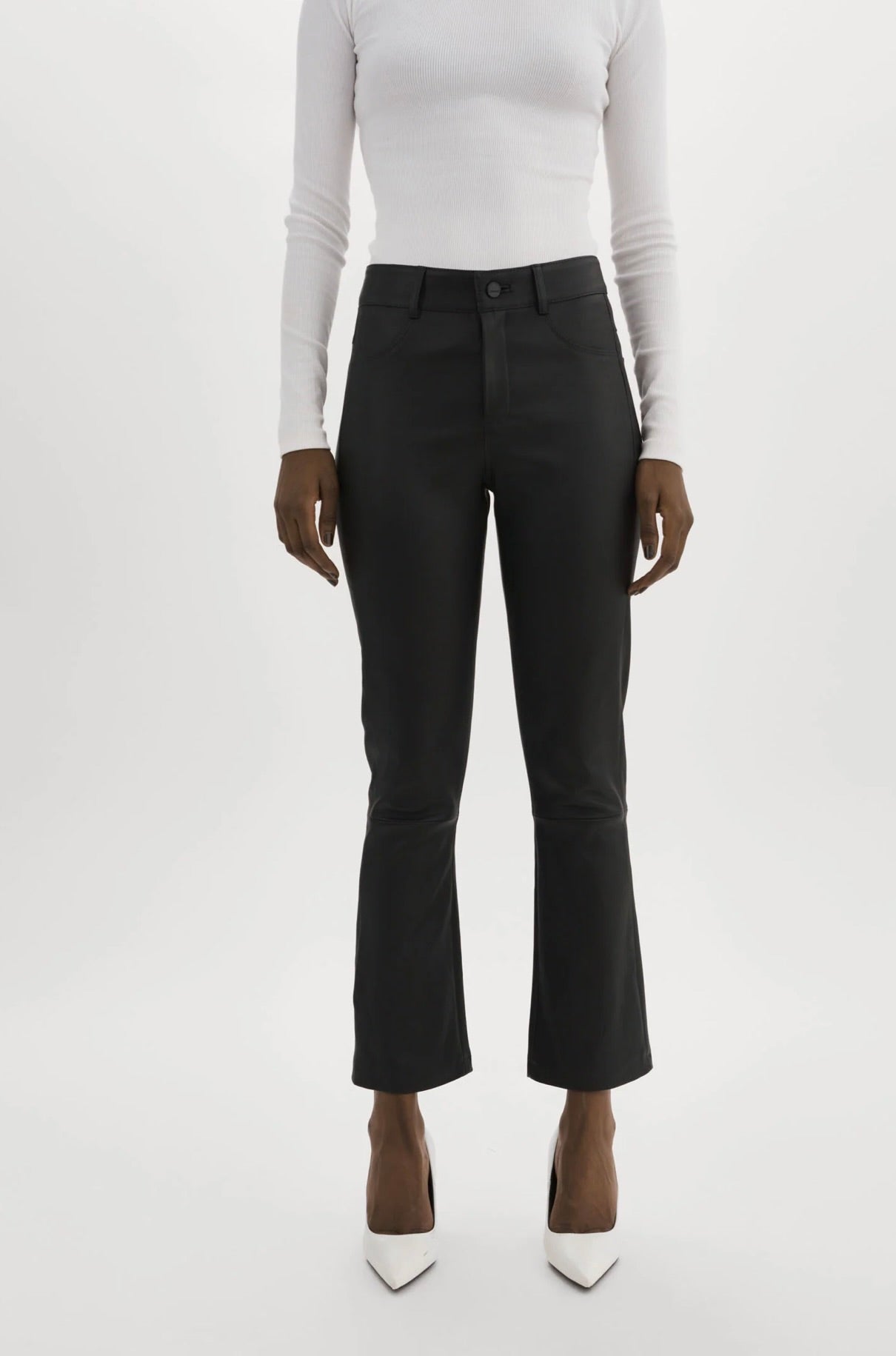 Faris Stretch Leather Pants by Sierra Deene