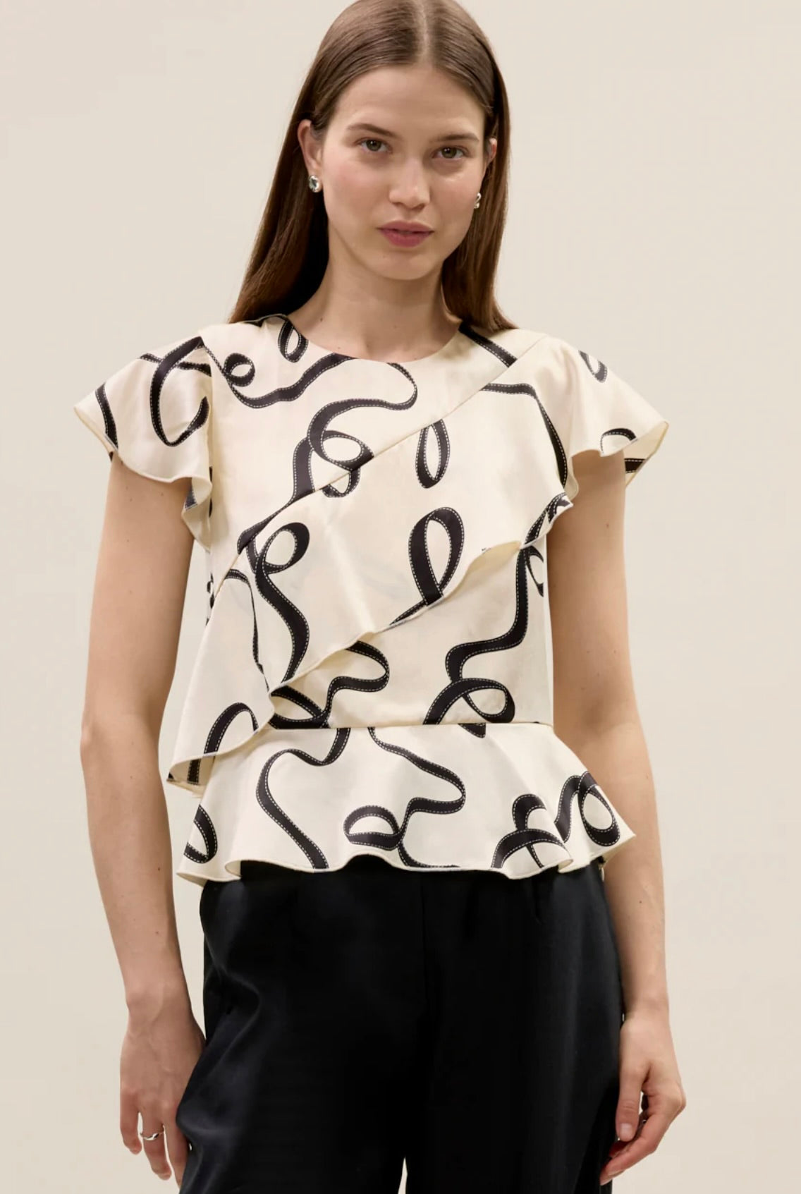 Hollis Satin Top by Sierra Deene