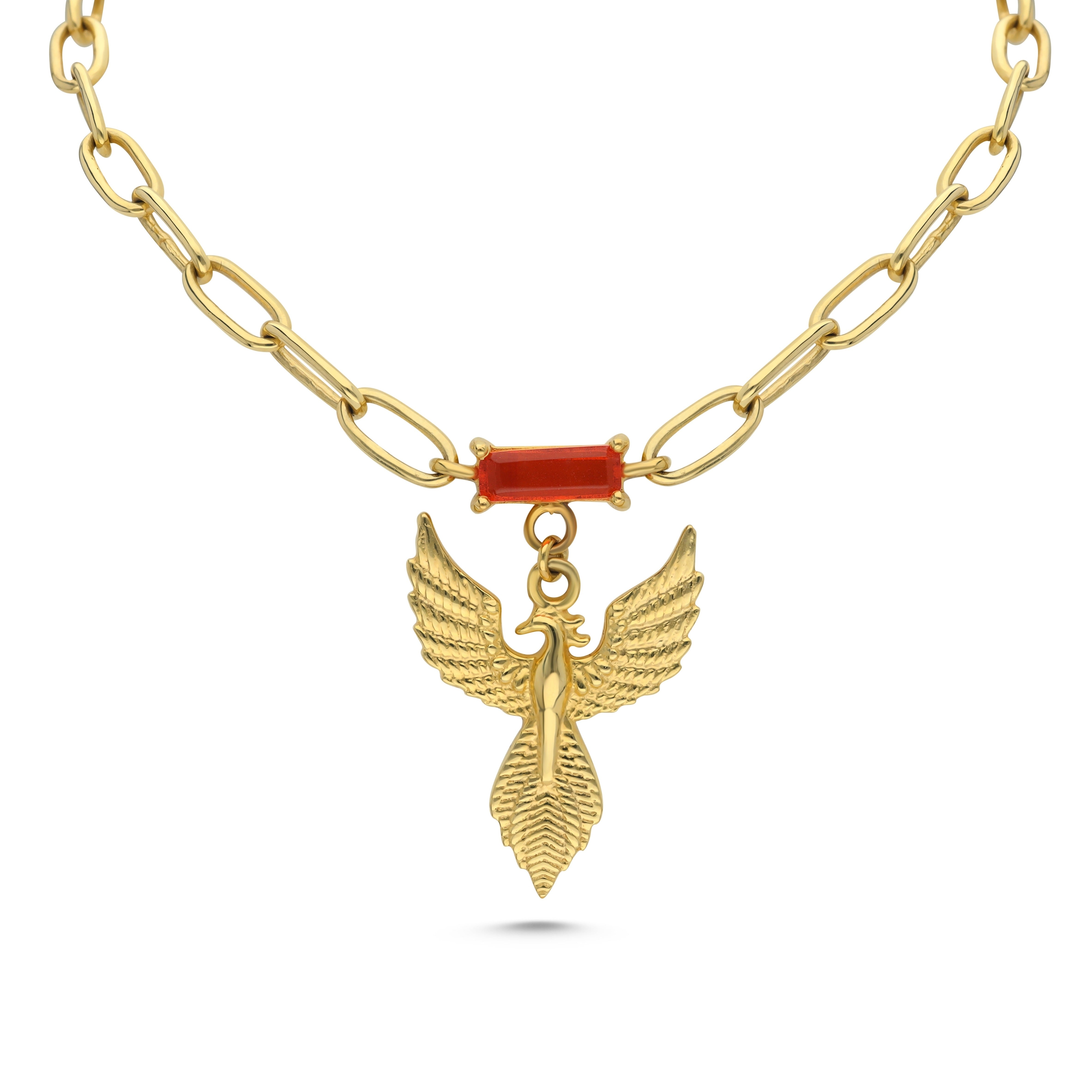 18k Gold Vermeil Firekeeper Necklace by OGE Jewelry