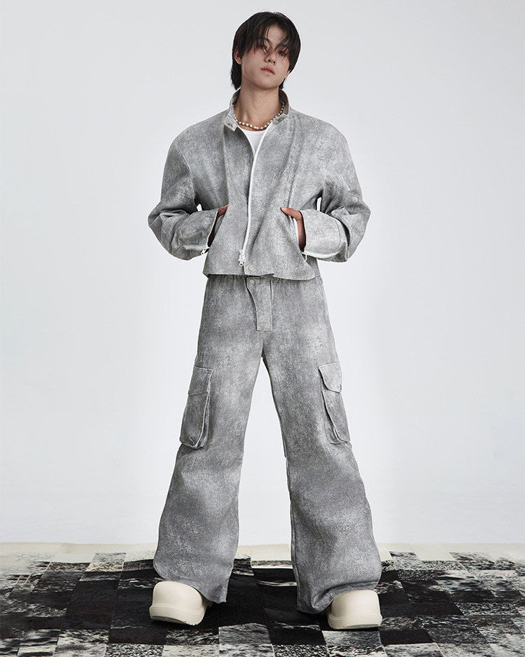 Ink Dyed Wide Pants by OFFCULTURE