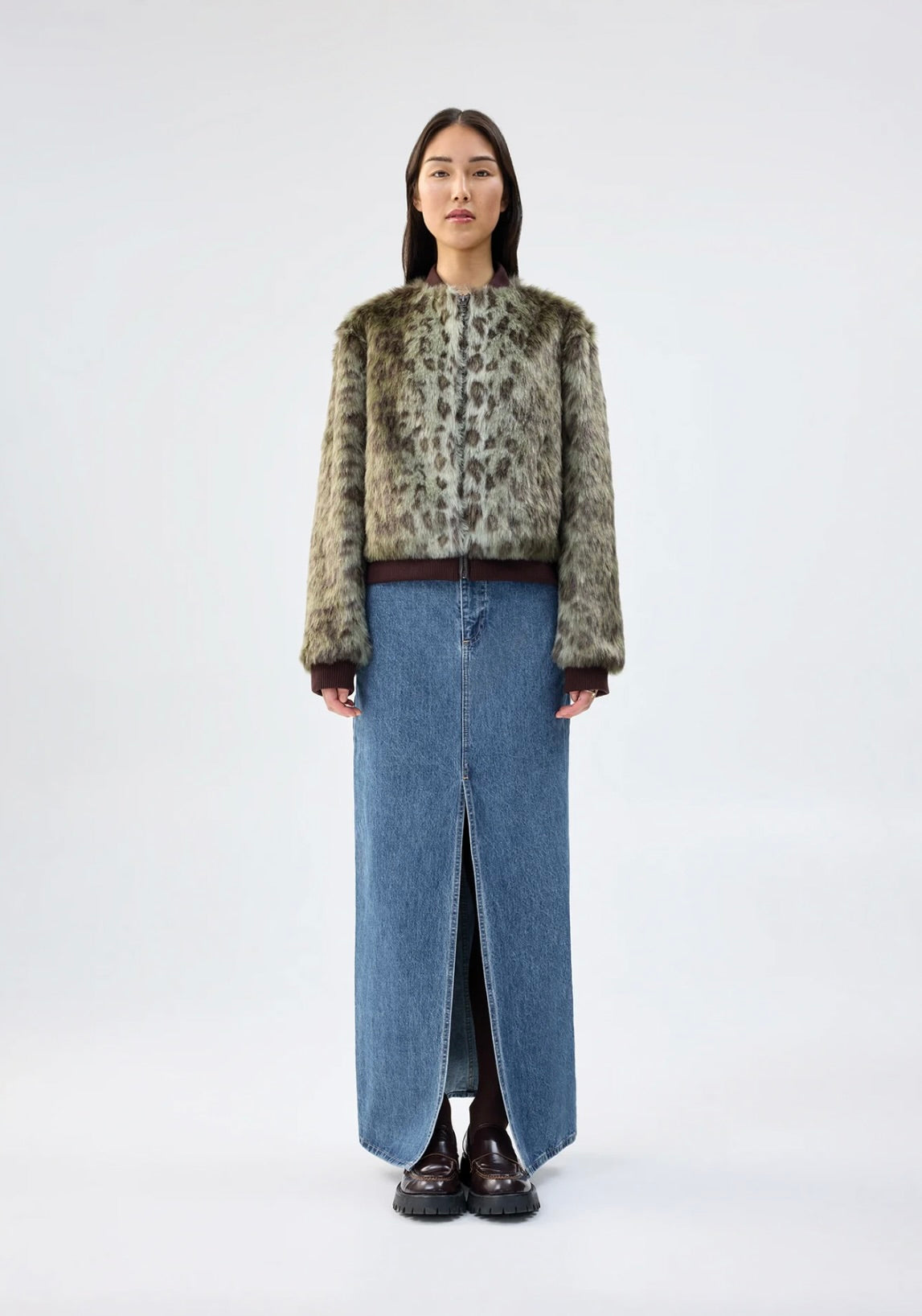 Unreal Fur Foliage Jacket by Sierra Deene